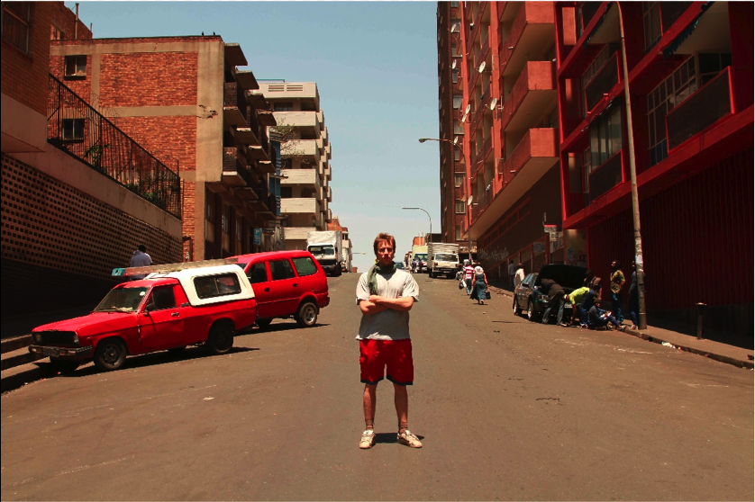 Ilja Stahl in Hillbrow; Johannesburg