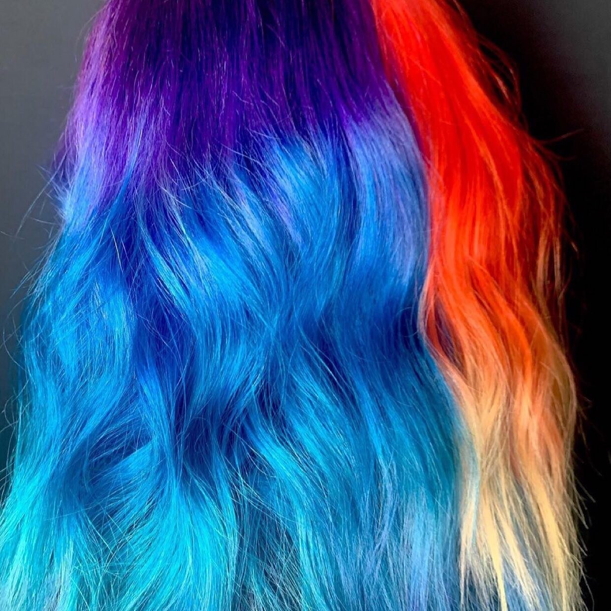 Repost from @beautyby.brook
&bull;
🌈🌈 Lighting killed my vibe on this day I did my clients hair and I didn&rsquo;t wanna post it because it would ruin my esthetic but this is one of the funnest and most difficult things I do which is vivids. Thanky