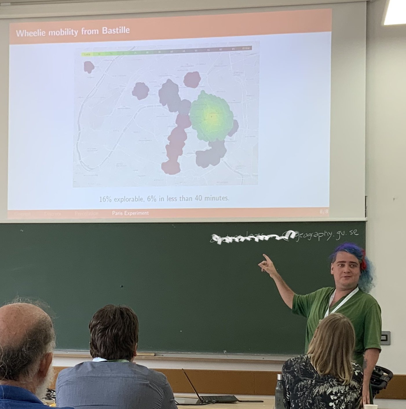  « Maps of disabled mobilities reveal borders and discontinuity that rarely appears in our comprehension of space and time in mobilities studies.”  