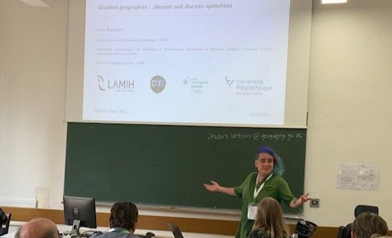  « Looking at space from the framework of disability doesn't just lead to results on accessibility, but allows the questioning of unsaid spatial norms …» 