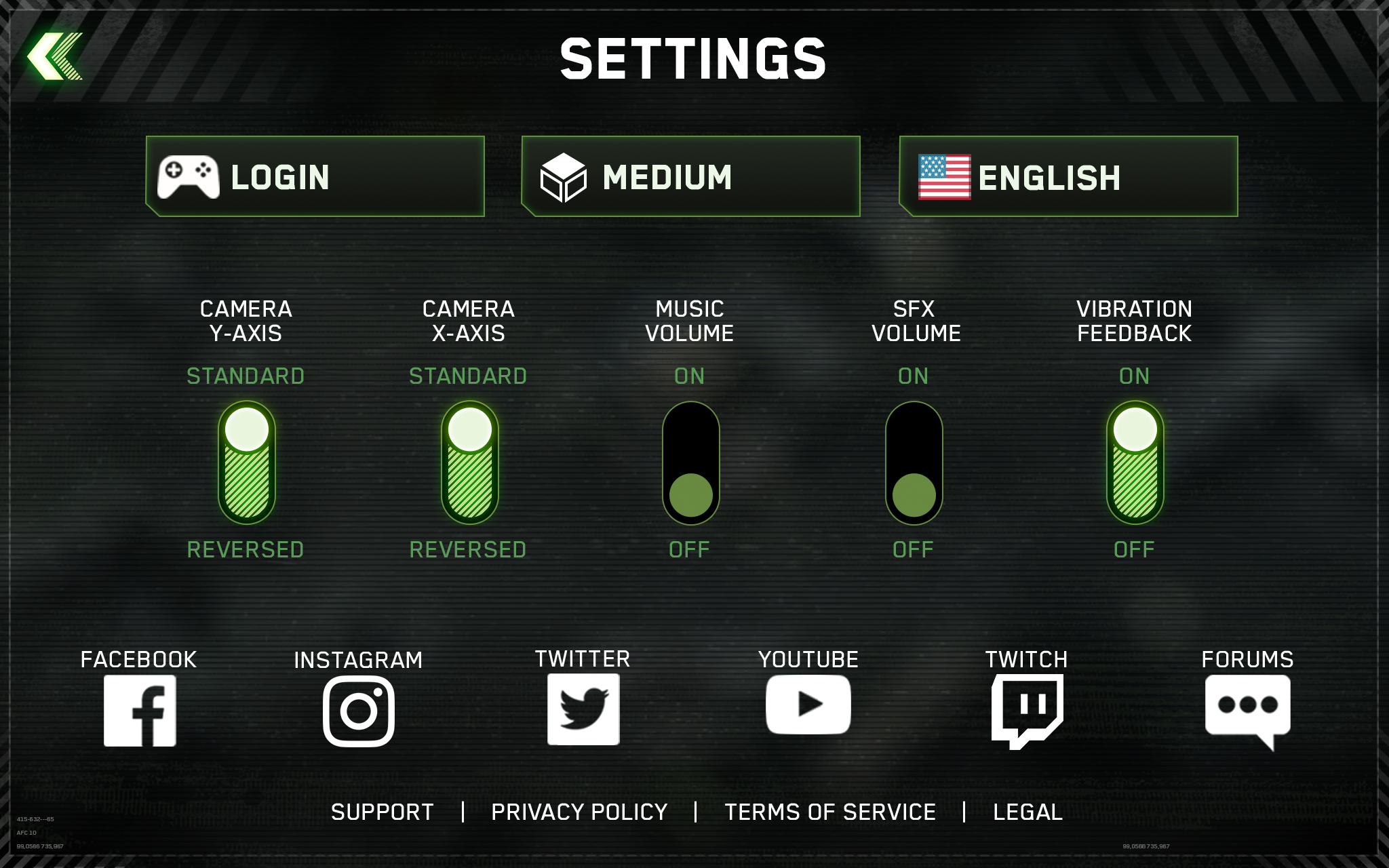 Zombie Gunship Survival - Settings Menu — Cassandra Worthington