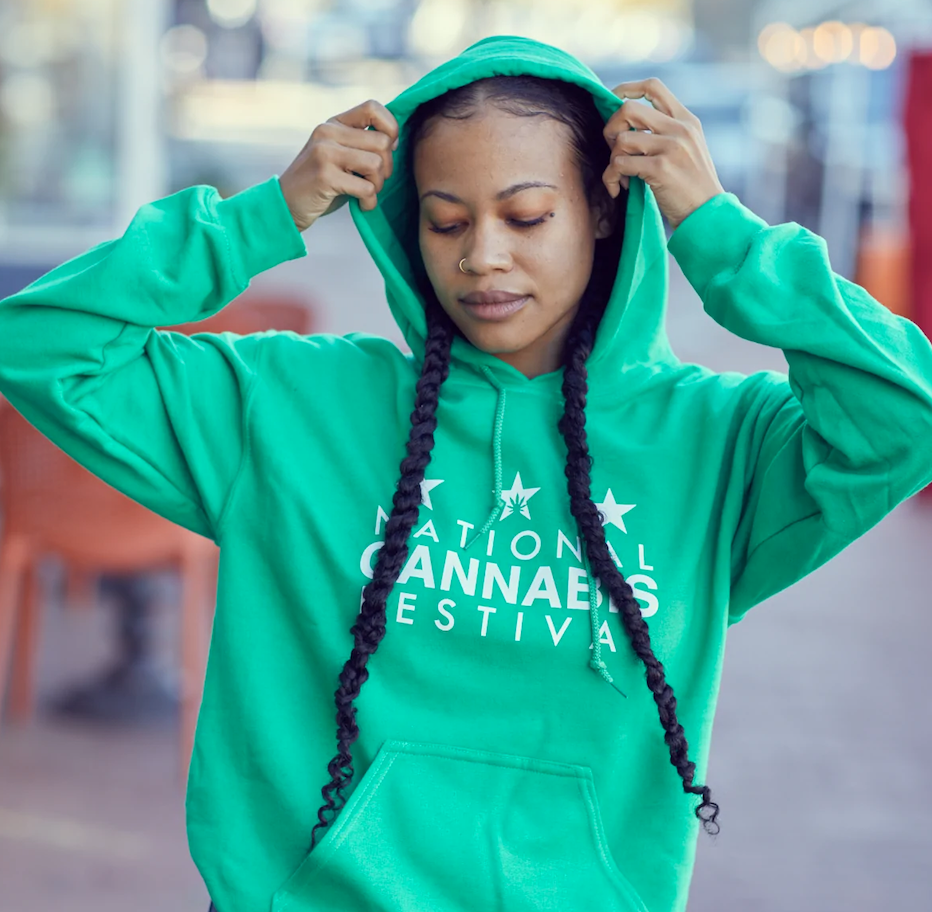 green collusion hoodie