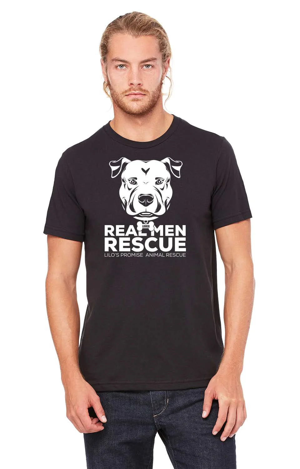 NEW!!! Men's Real Men Rescue Tee
