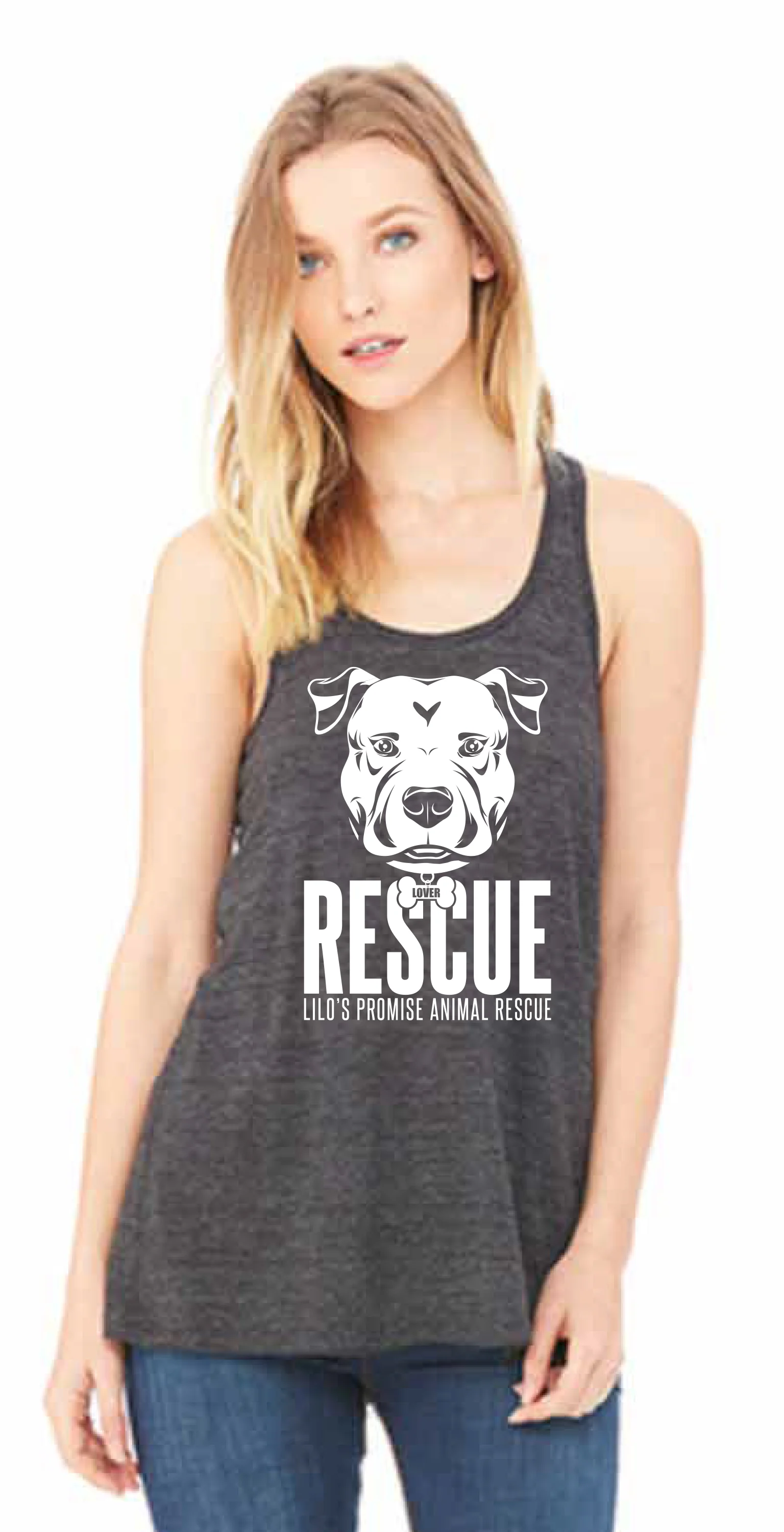 racerback flowy tank