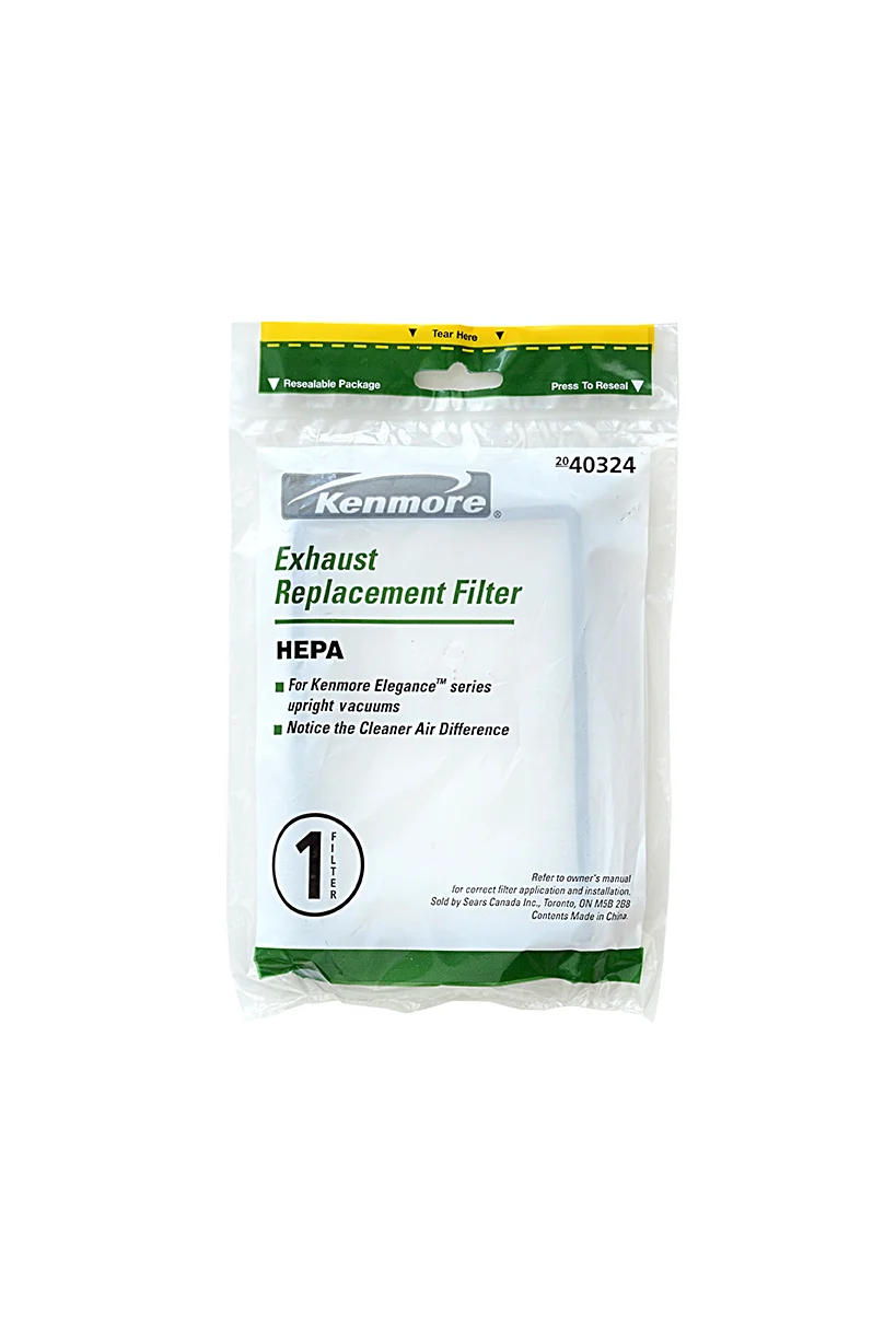 Kenmore Style 40324 HEPA Vacuum Cleaner Exhaust Filter 4" X 6"