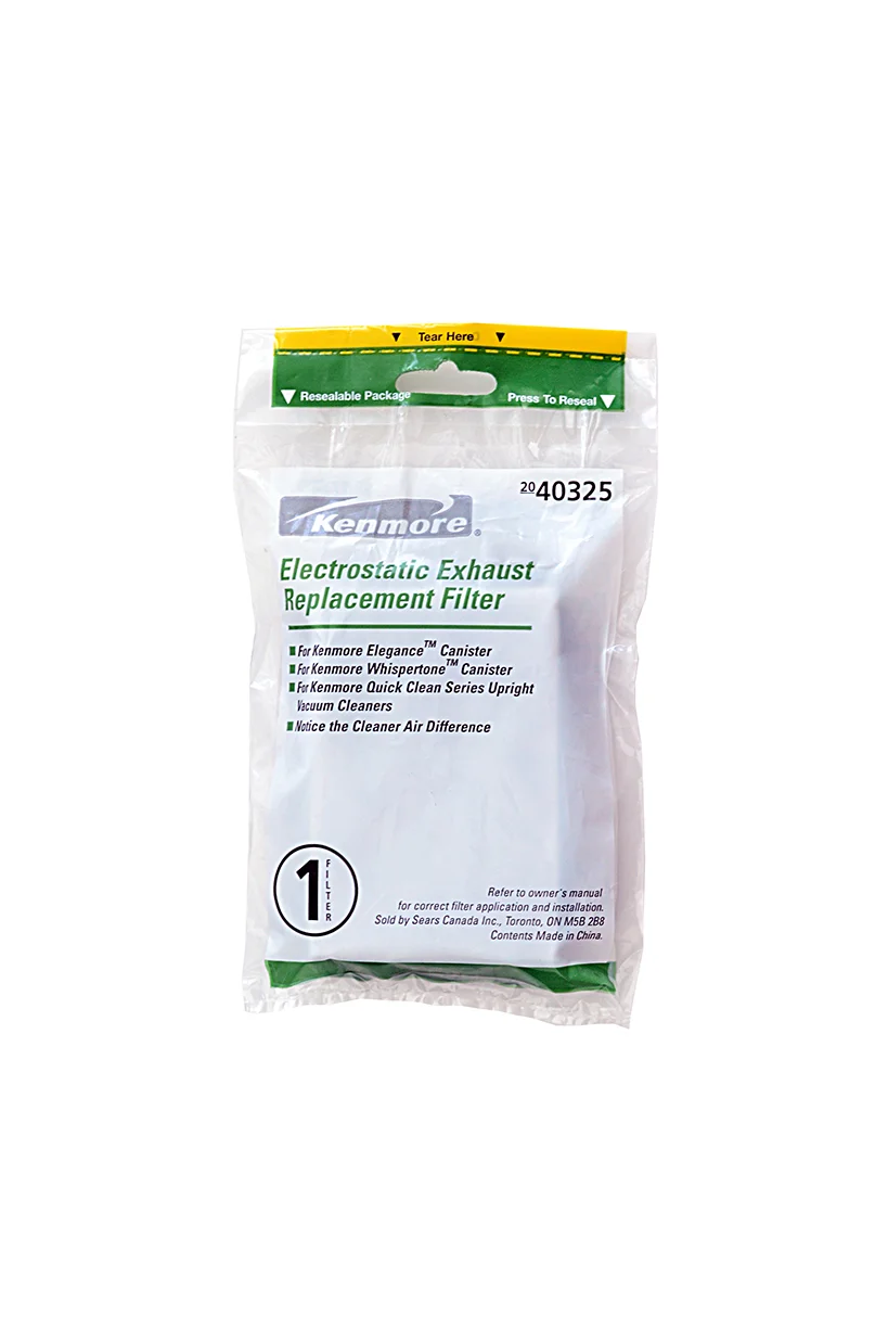 Kenmore Style 40325 Filter