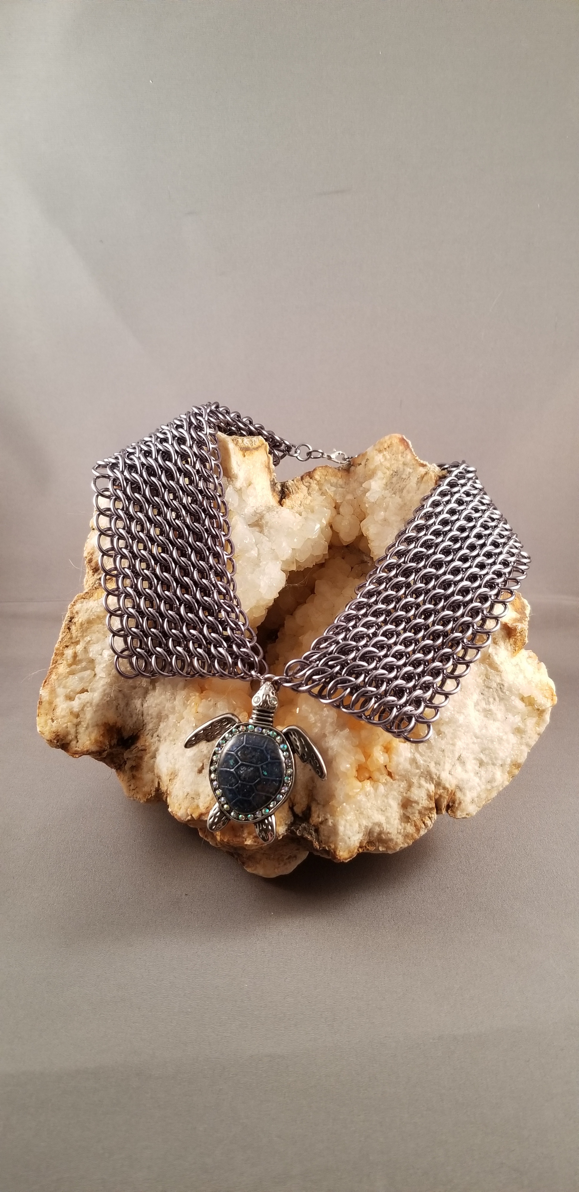 Necklace- Turtle Half Persian Sheet Collar