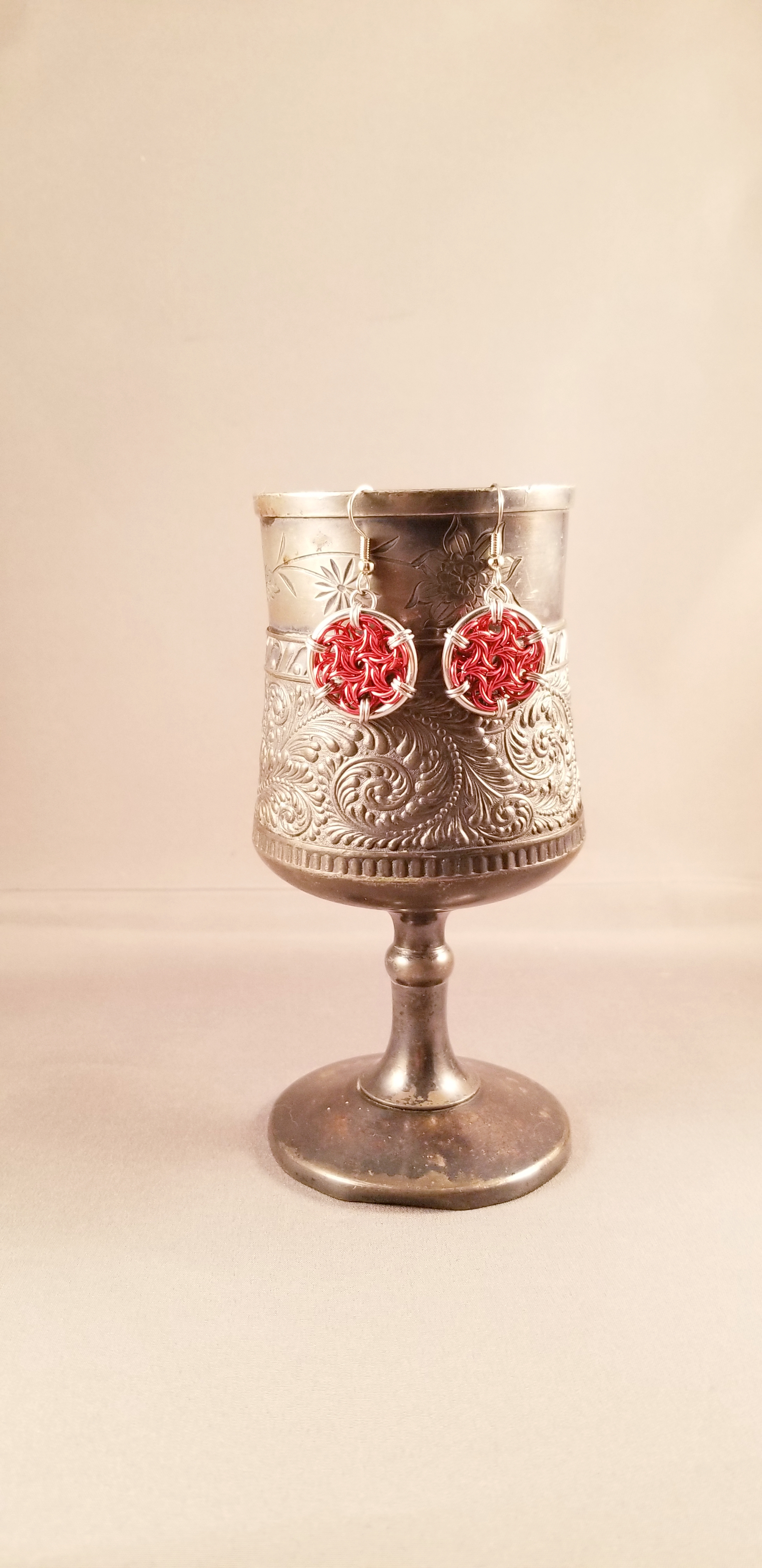 Earrings- Moorish Rose Pink