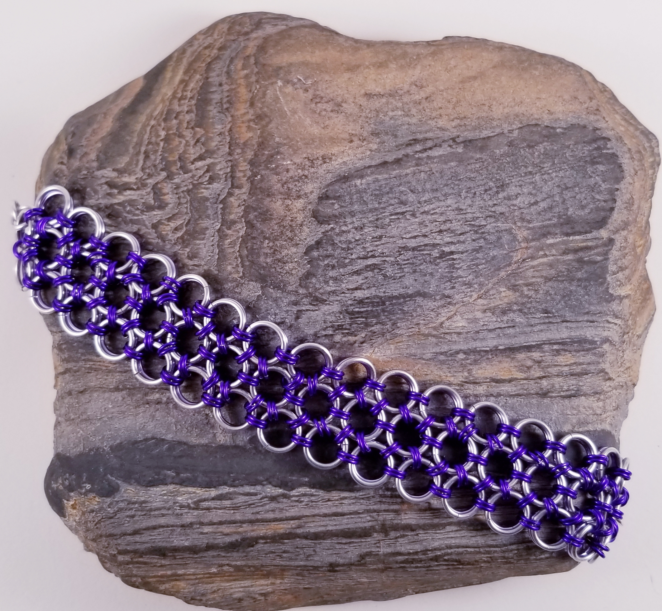Bracelet- Japanese 12 in 2 Purple