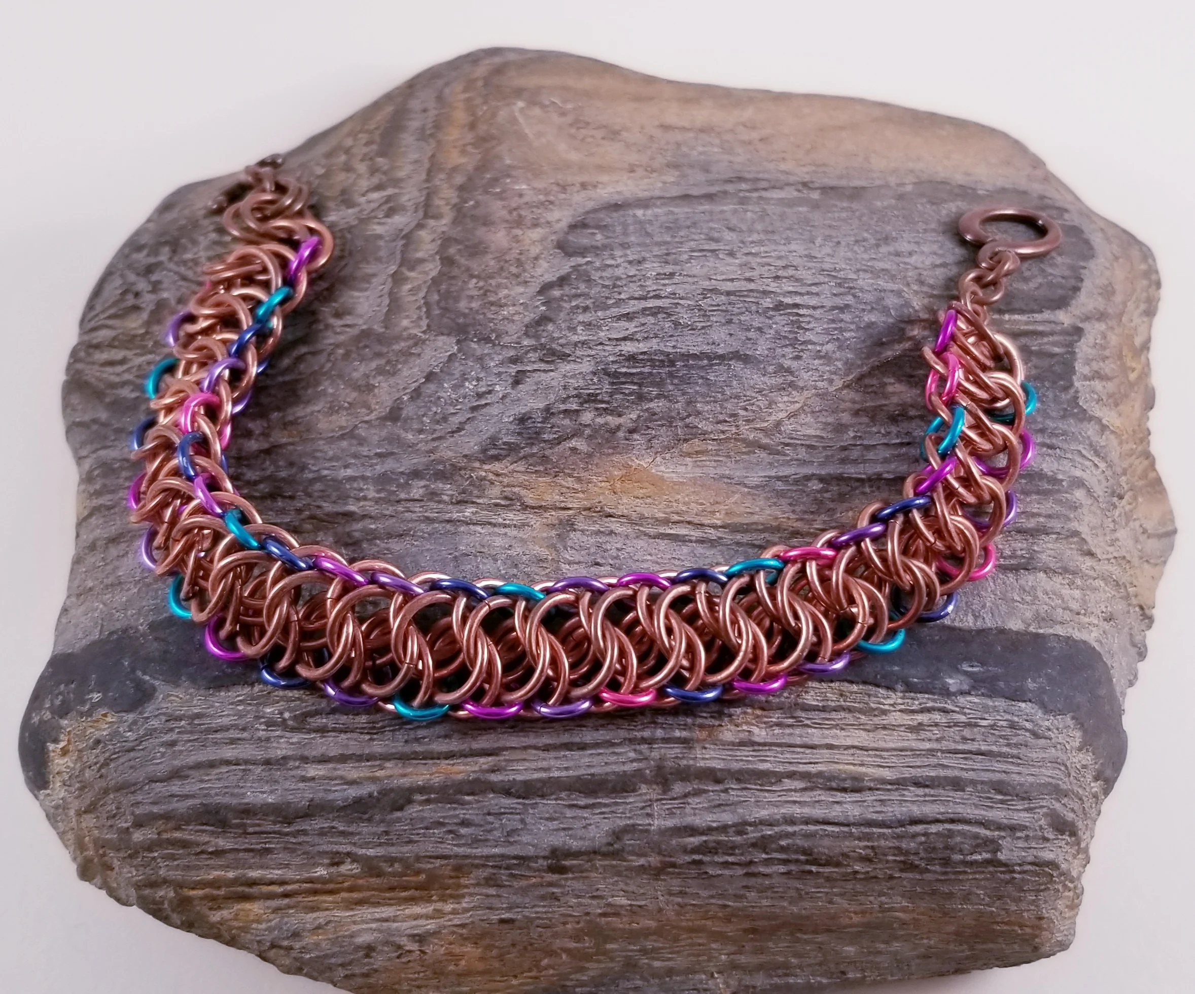 Bracelet- Mngwa Copper and Berry