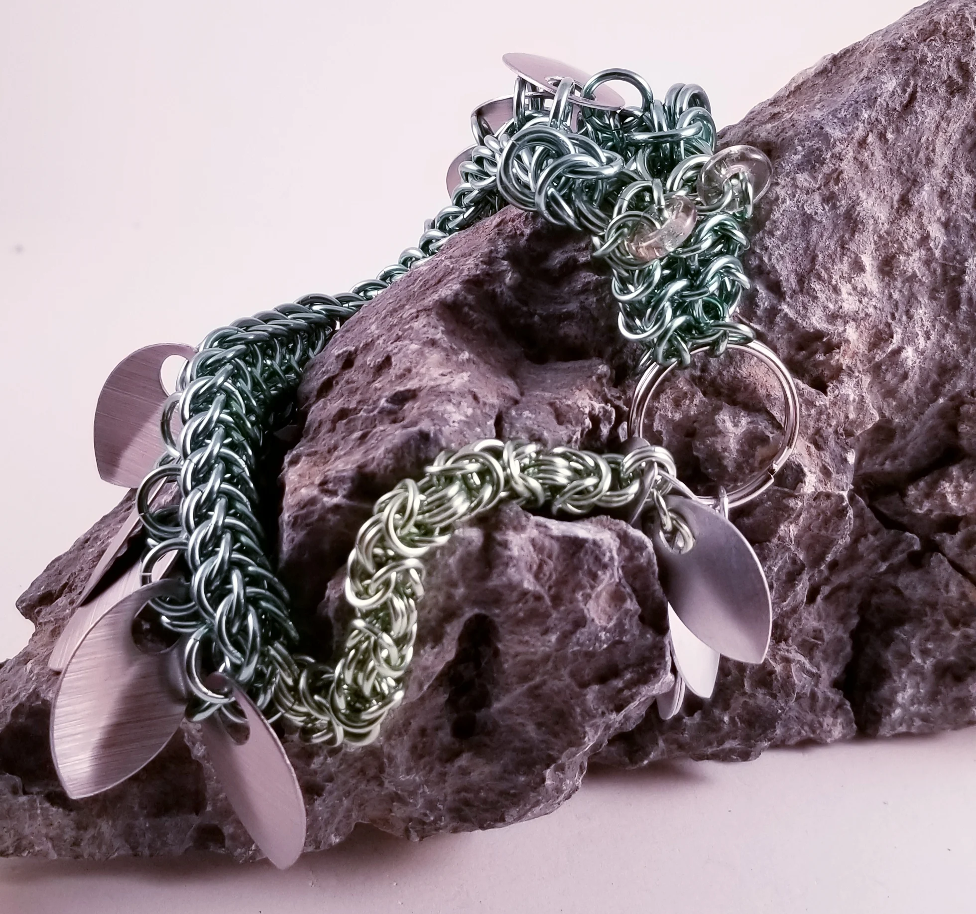 Pocket dragon- Pastel Blue Green