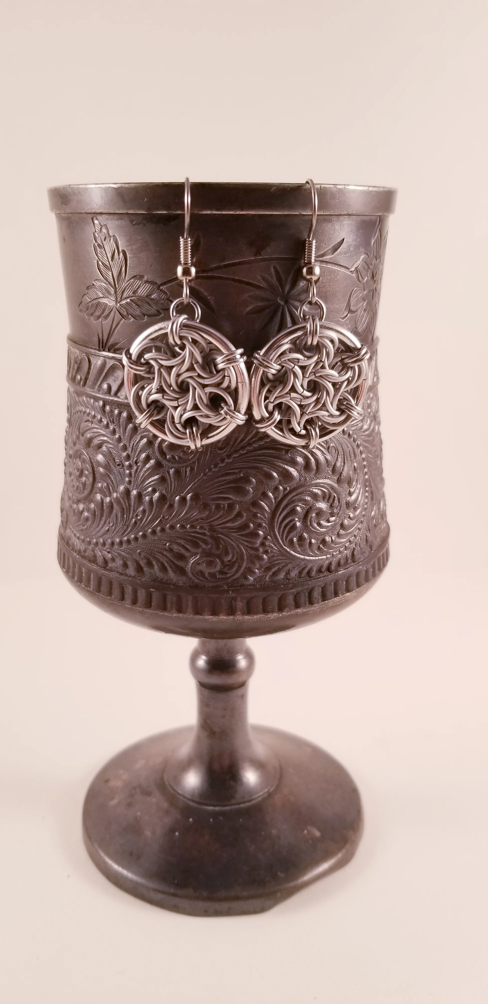 Earrings- Moorish Rose Frost