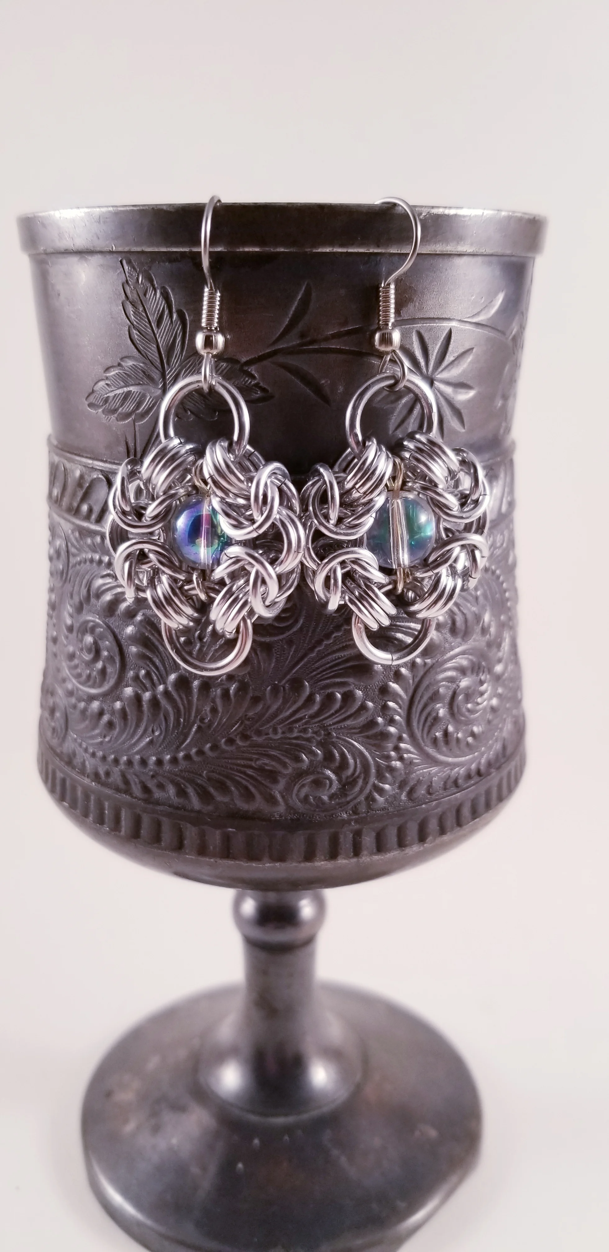 Earrings- Romanov Opalescent