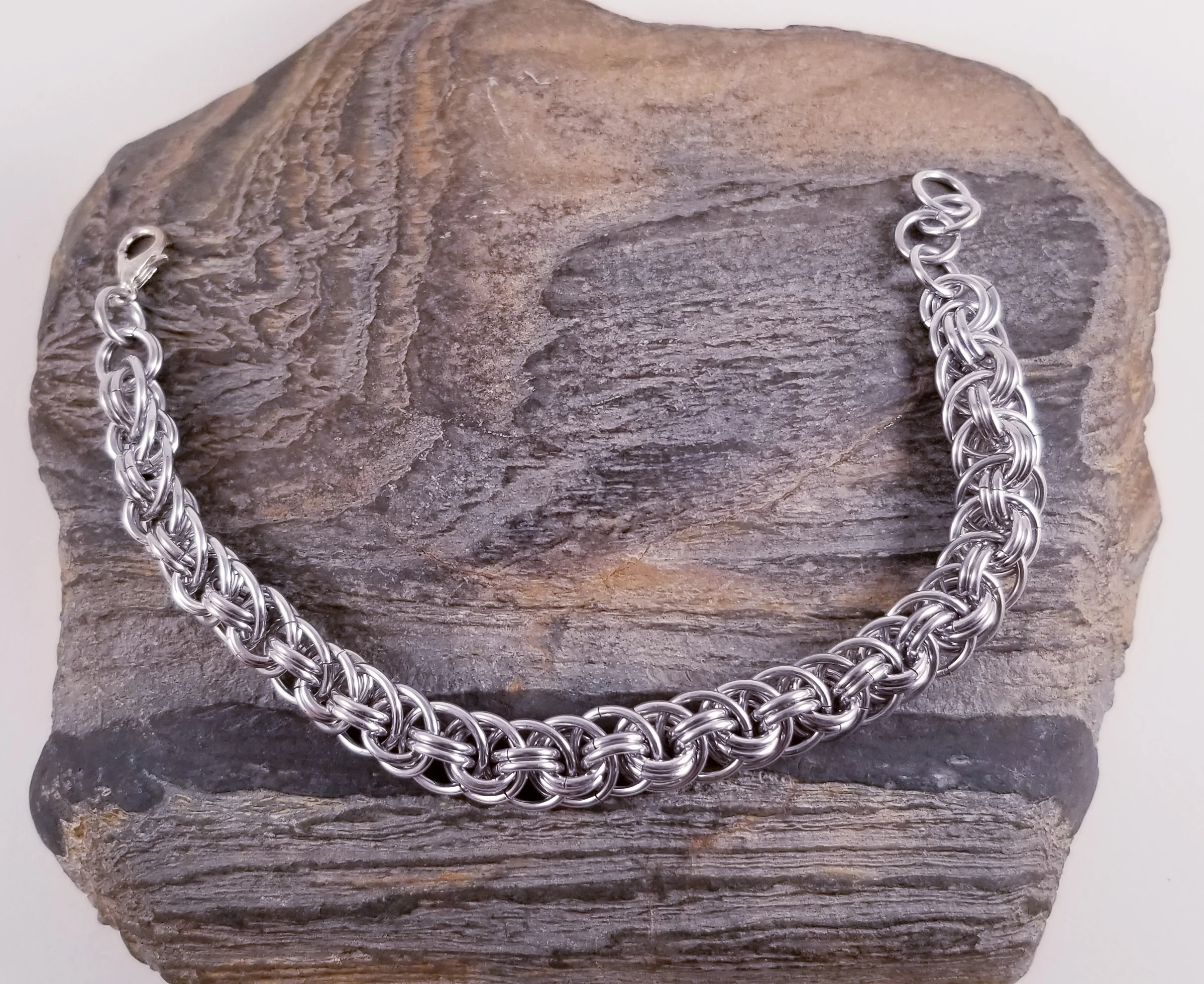 Bracelet- Viper Basket Silver