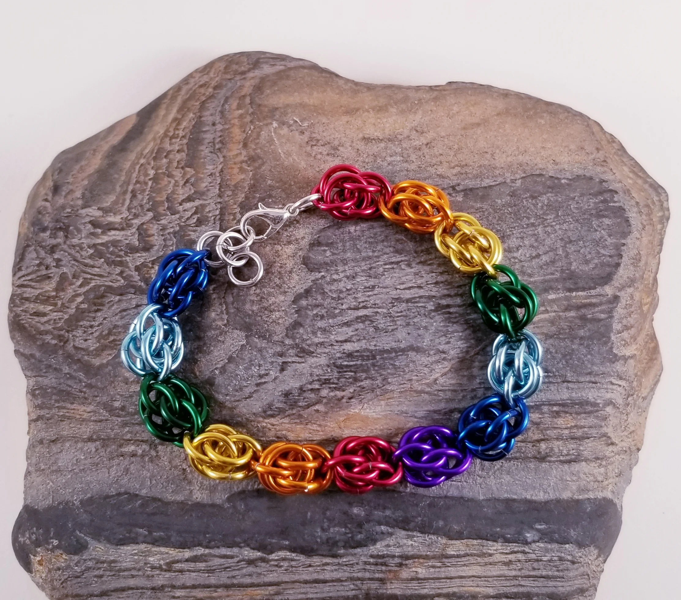 Bracelet- Sweet Pea Rainbow