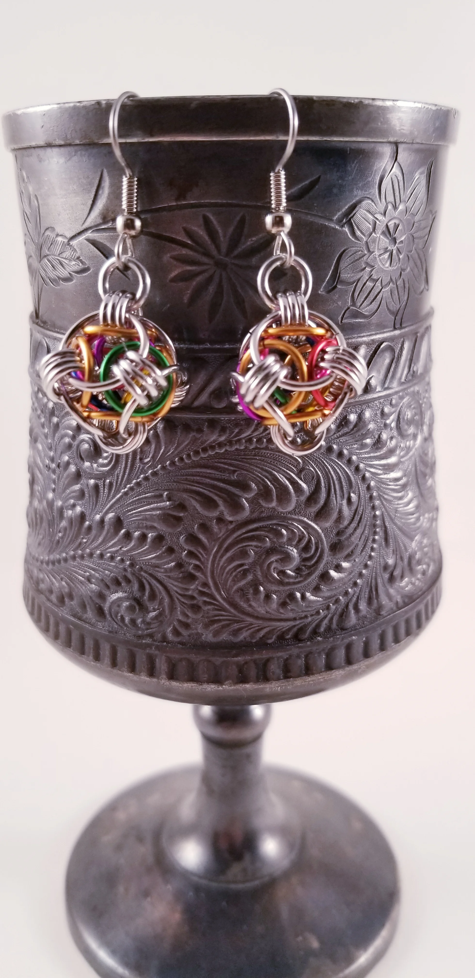 Earrings- Helm Orb Tutti Frutti