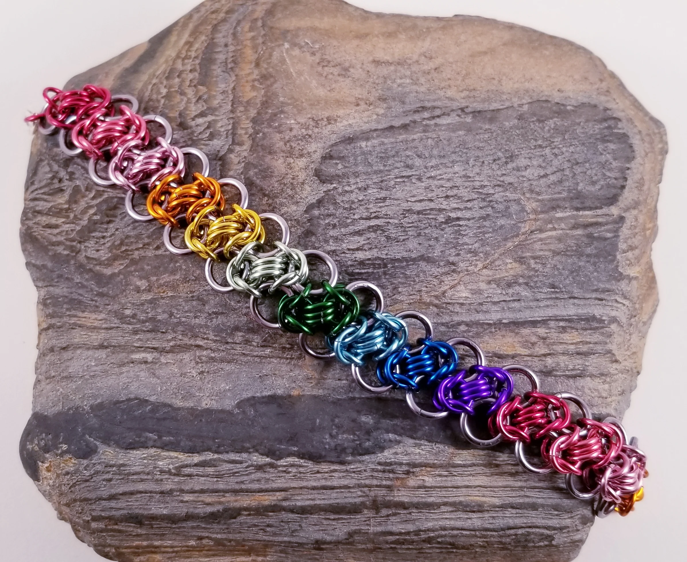 Bracelet- Byzantine Bias Rainbow