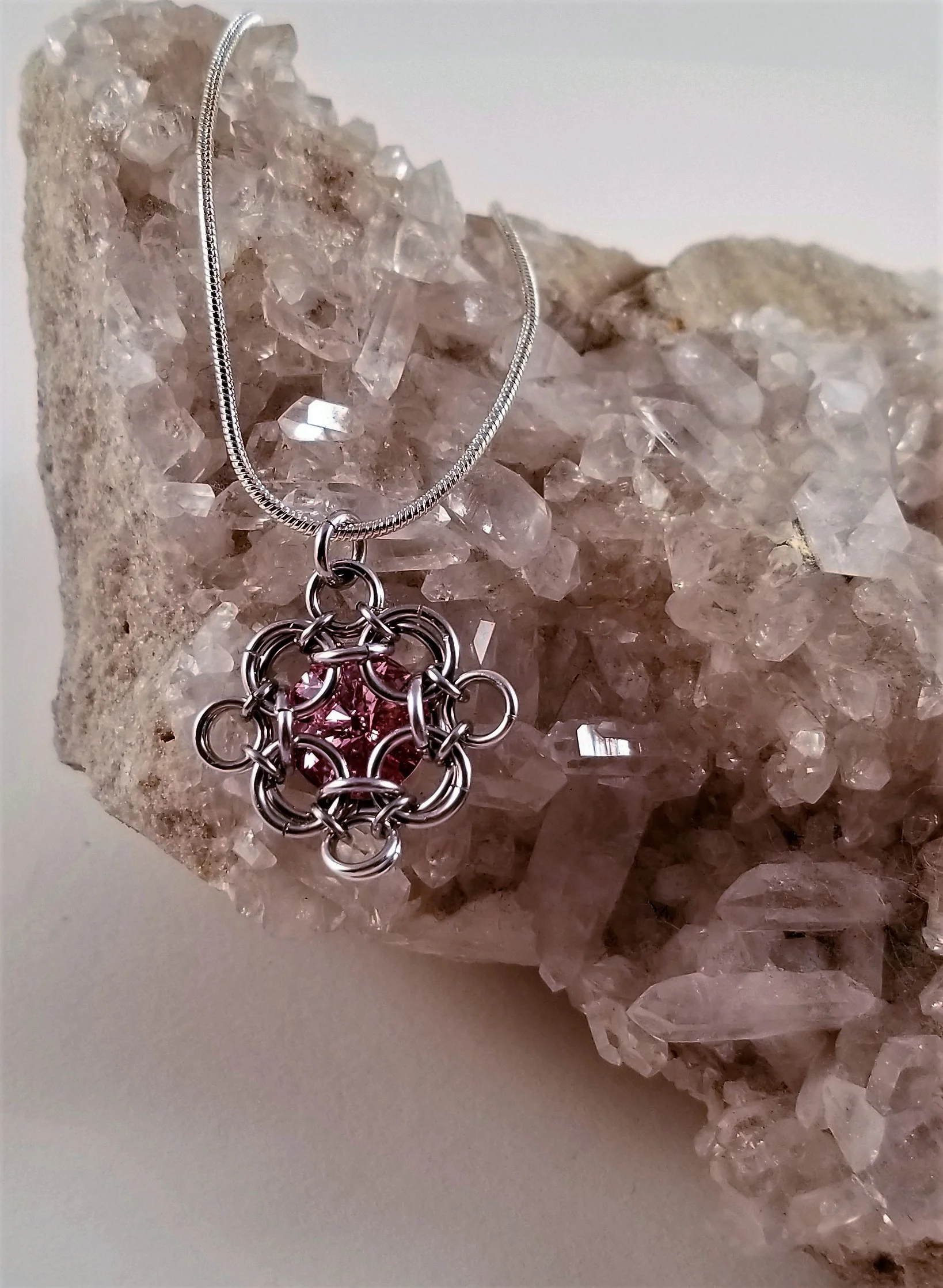 Pendant- Rivoli Power Pink