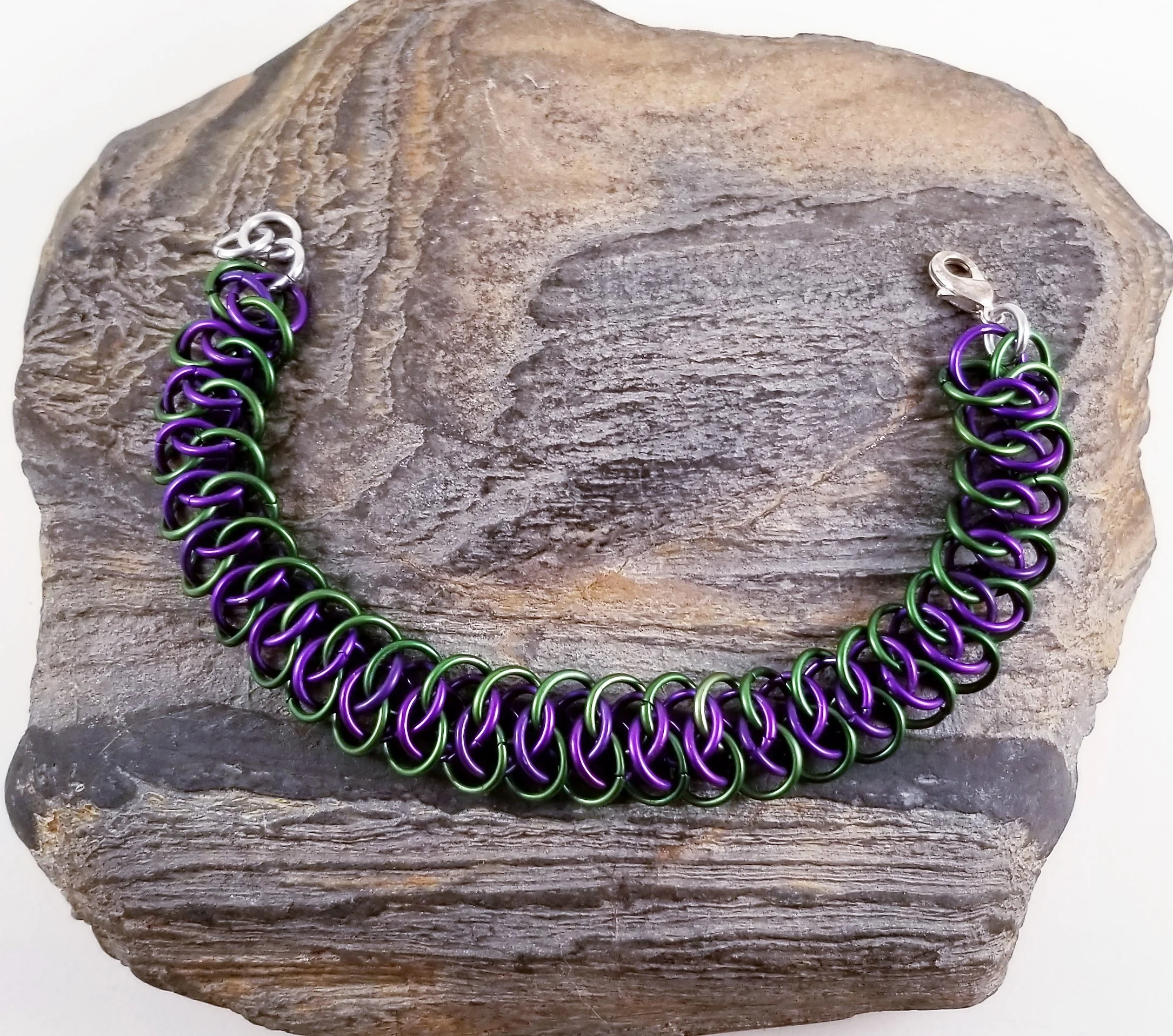 Bracelet- Arkham Purple and Green