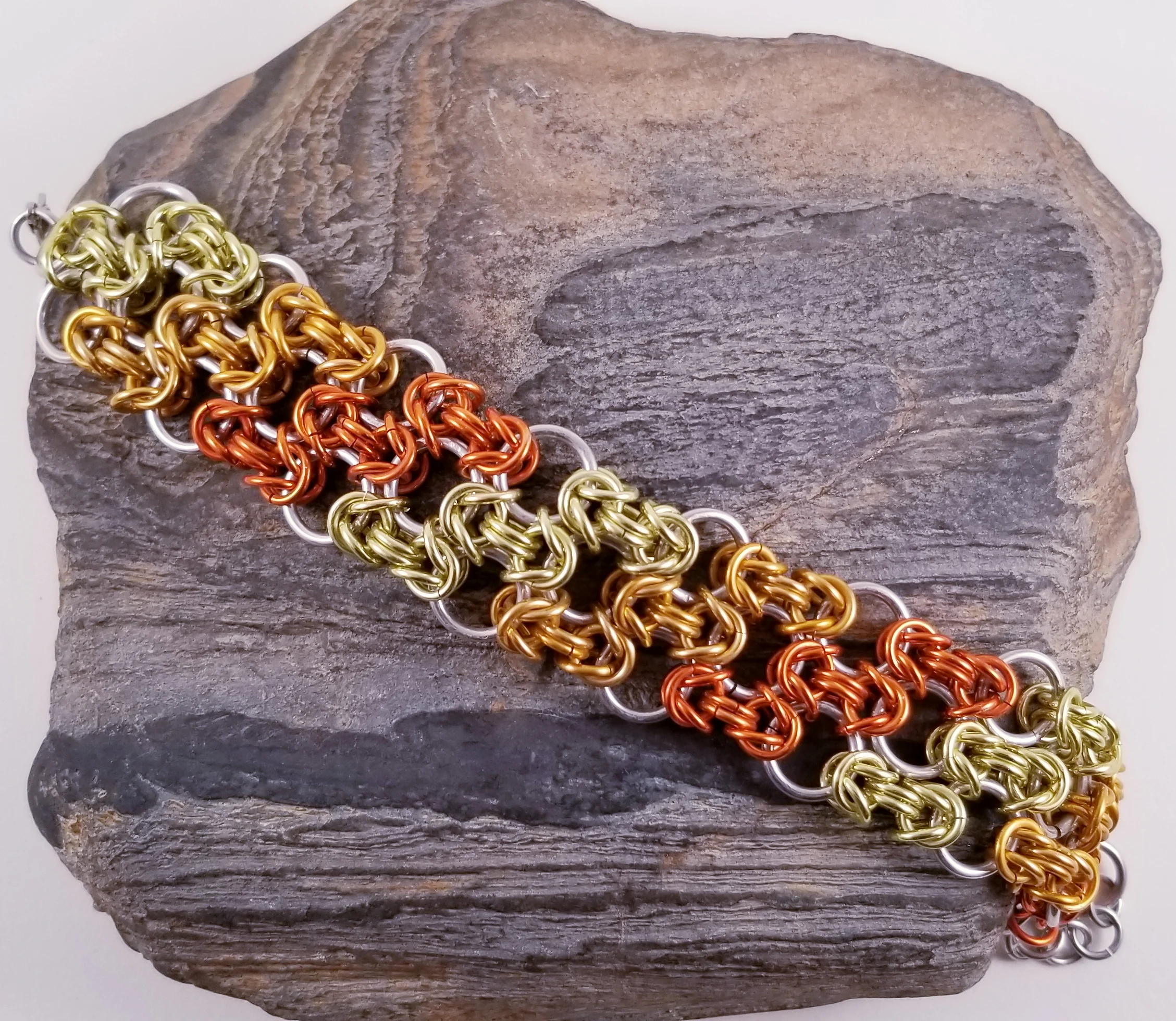 Bracelet- Byzantine Lace Sunshine