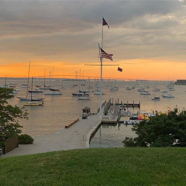 Best view in town! Getting some R&amp;R after a busy week. 💚#newportri #newportrhodeisland #rhodeislandlife