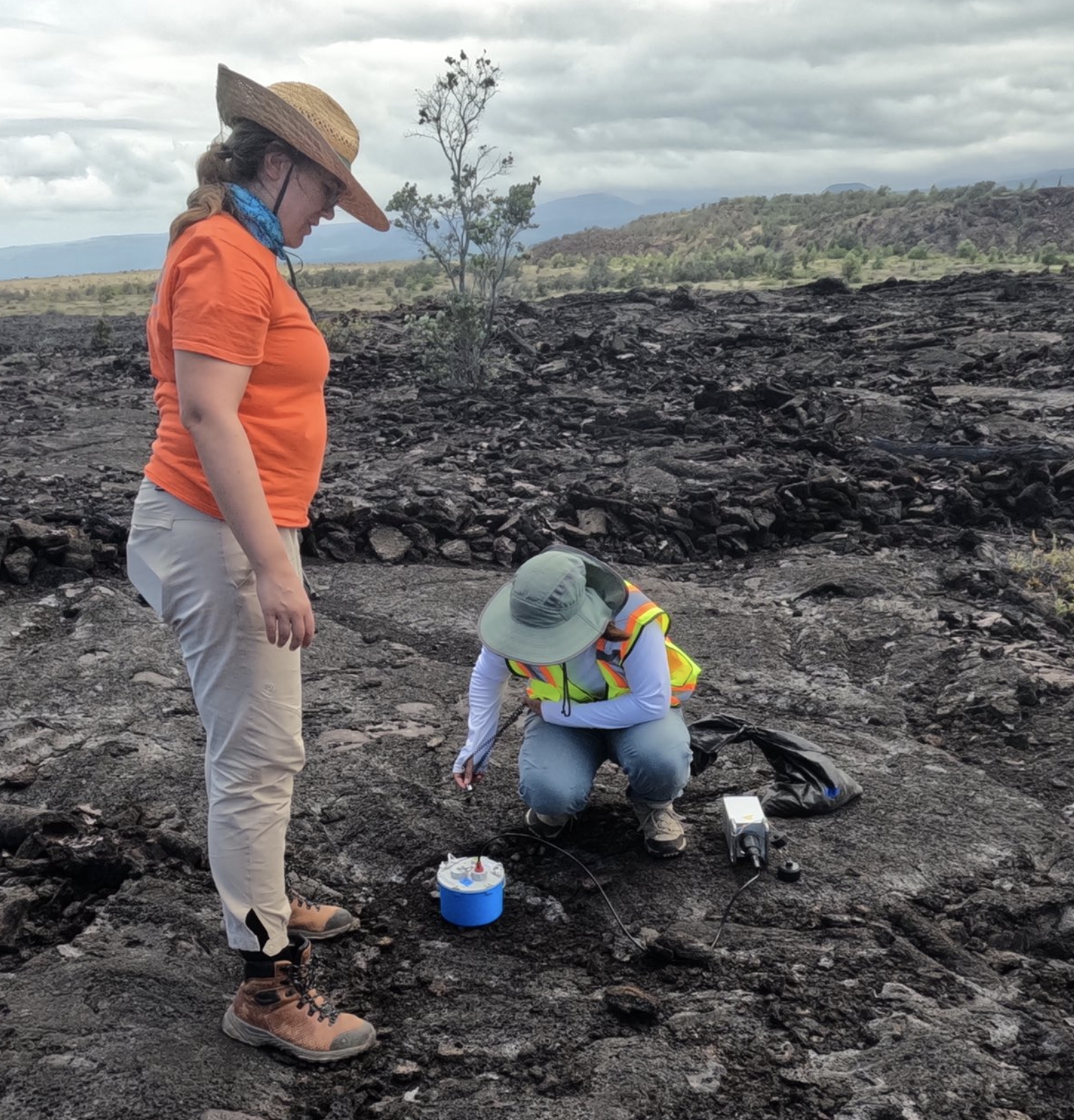 Pāhala Seismic Nodes Deployment