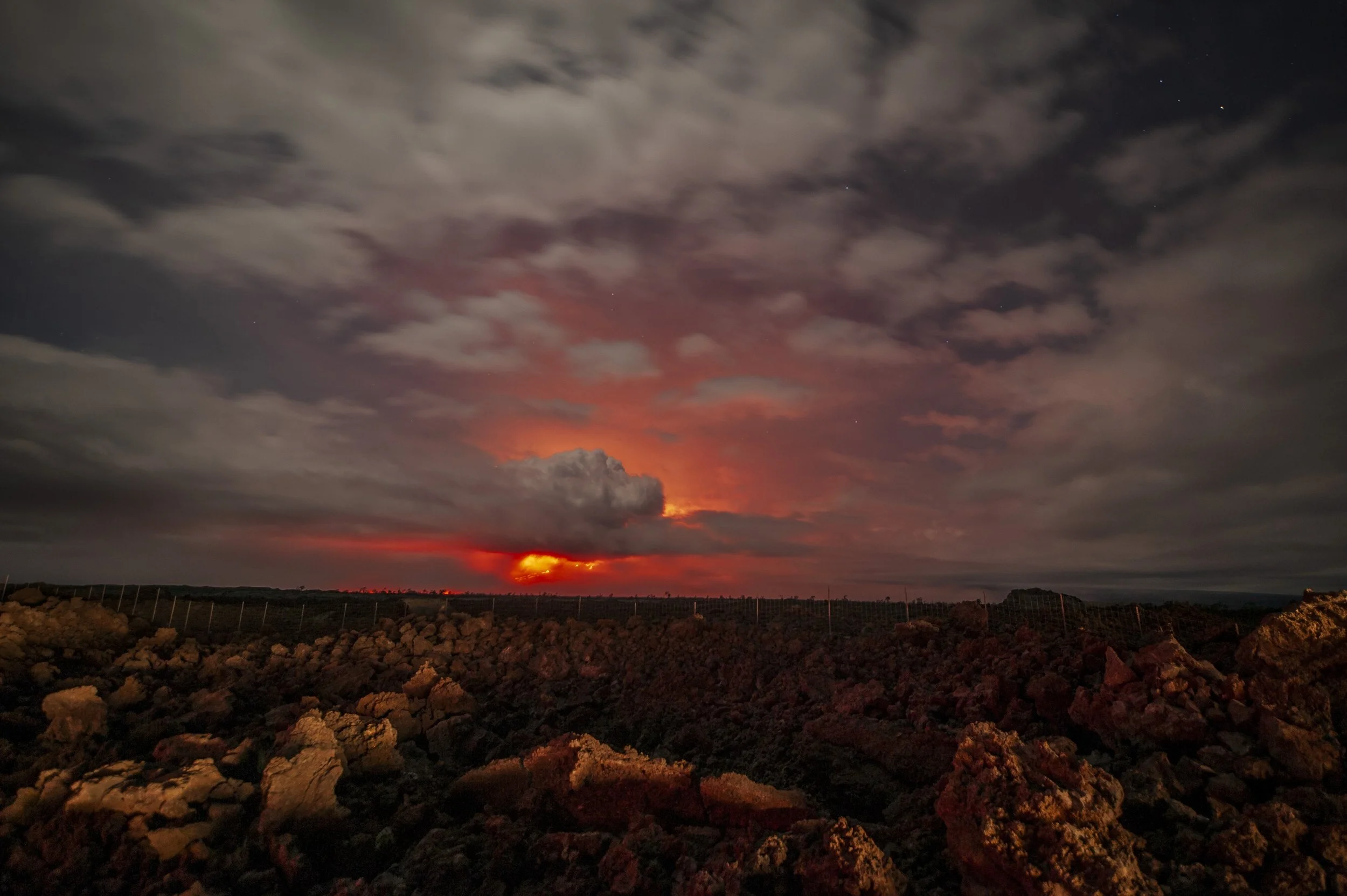  The 2022 Mauna Loa eruption. 
