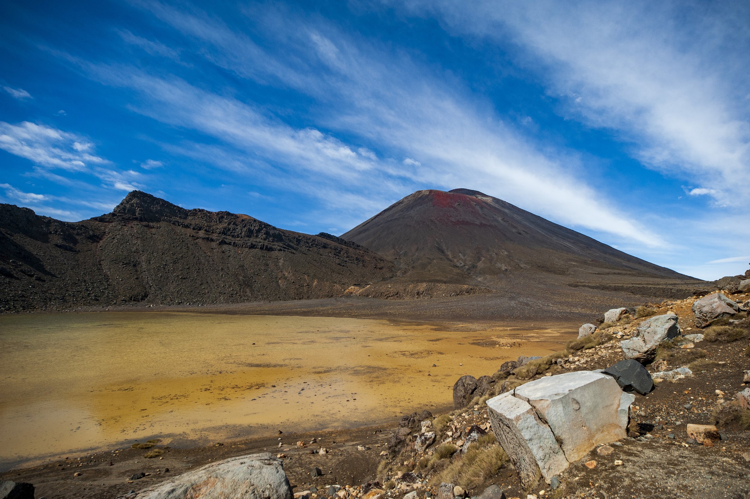  On the Tongariro Crossing after the 2023 IAVCEI Assembly. 