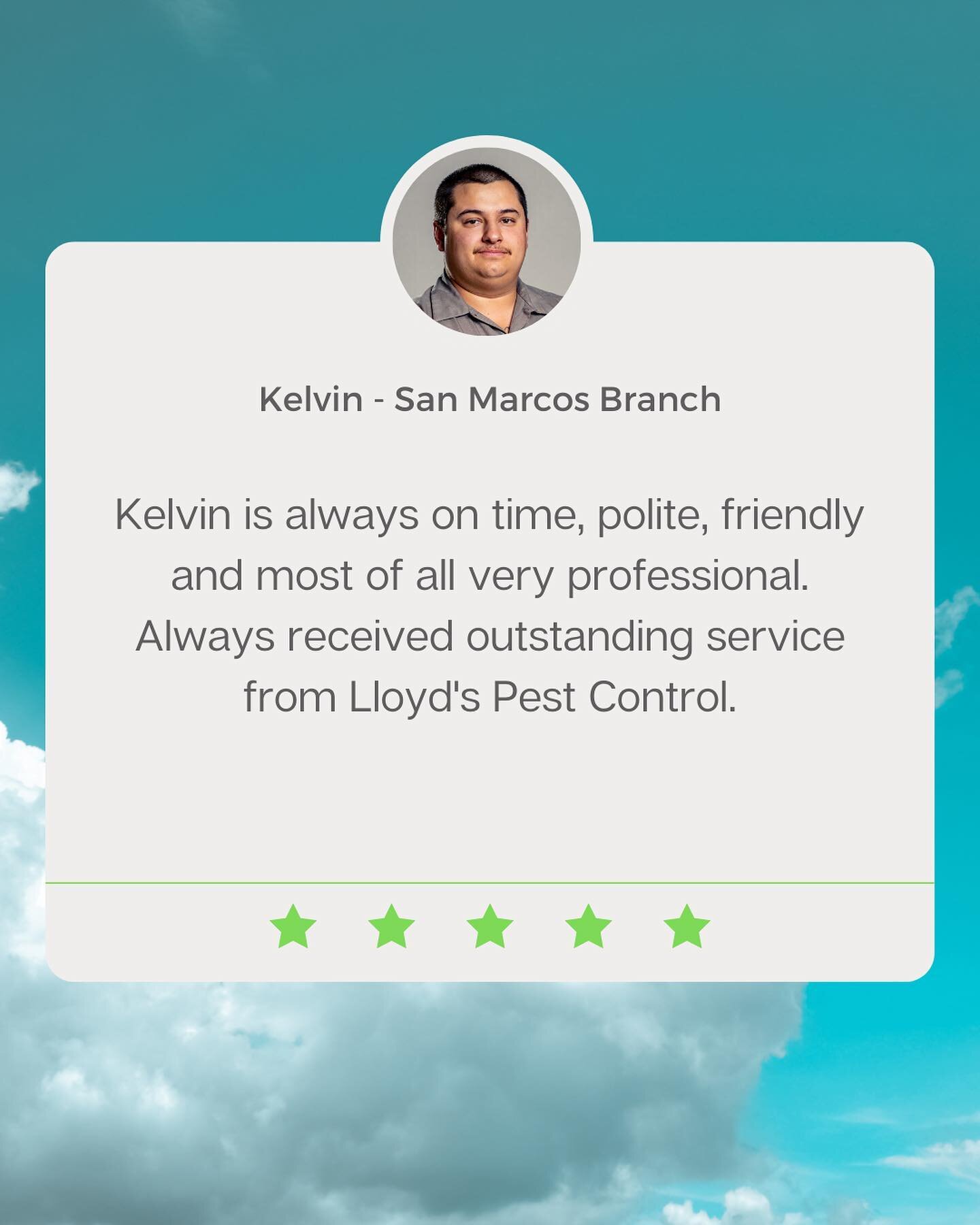 Another great start to the week! Our team members know how to deliver top notch customer service. #customerservice #pestcontrol #pestcontrolcareers #nowhiring #sandiego #elcajon
