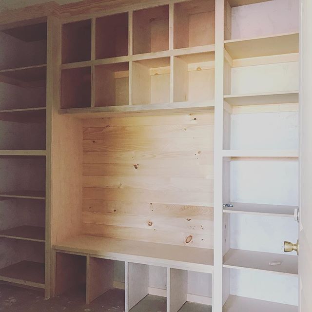 sneak peek of what will be the mud room at 1138 Pulchella Way! 😍