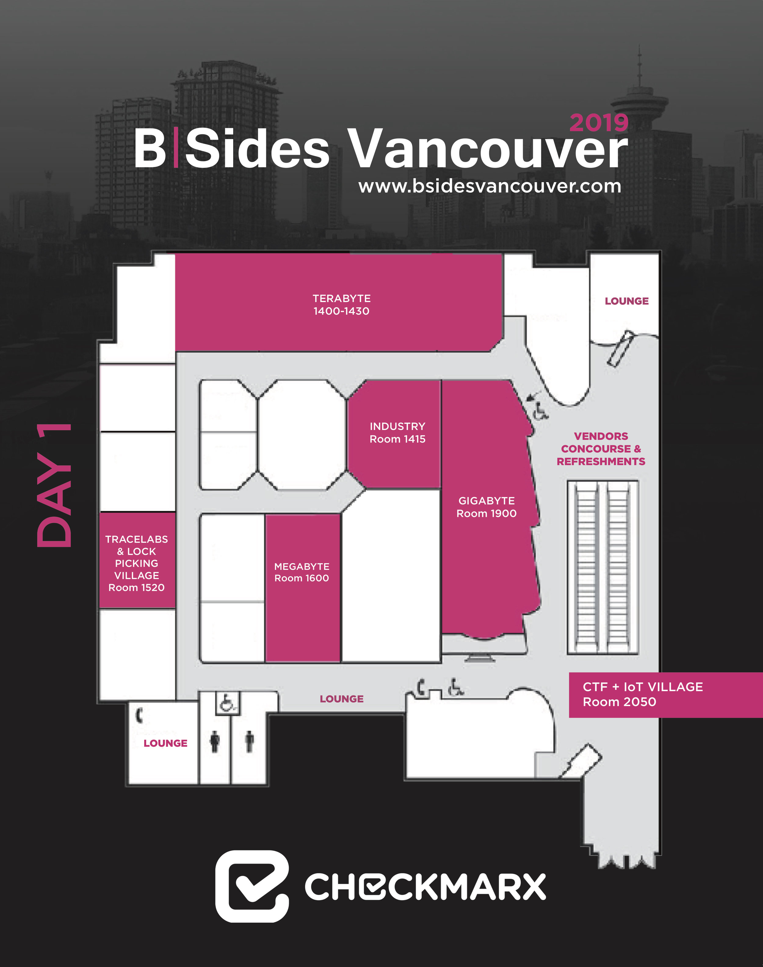 Floor Plans 2020 Bsides Vancouver Cyber Security Conference