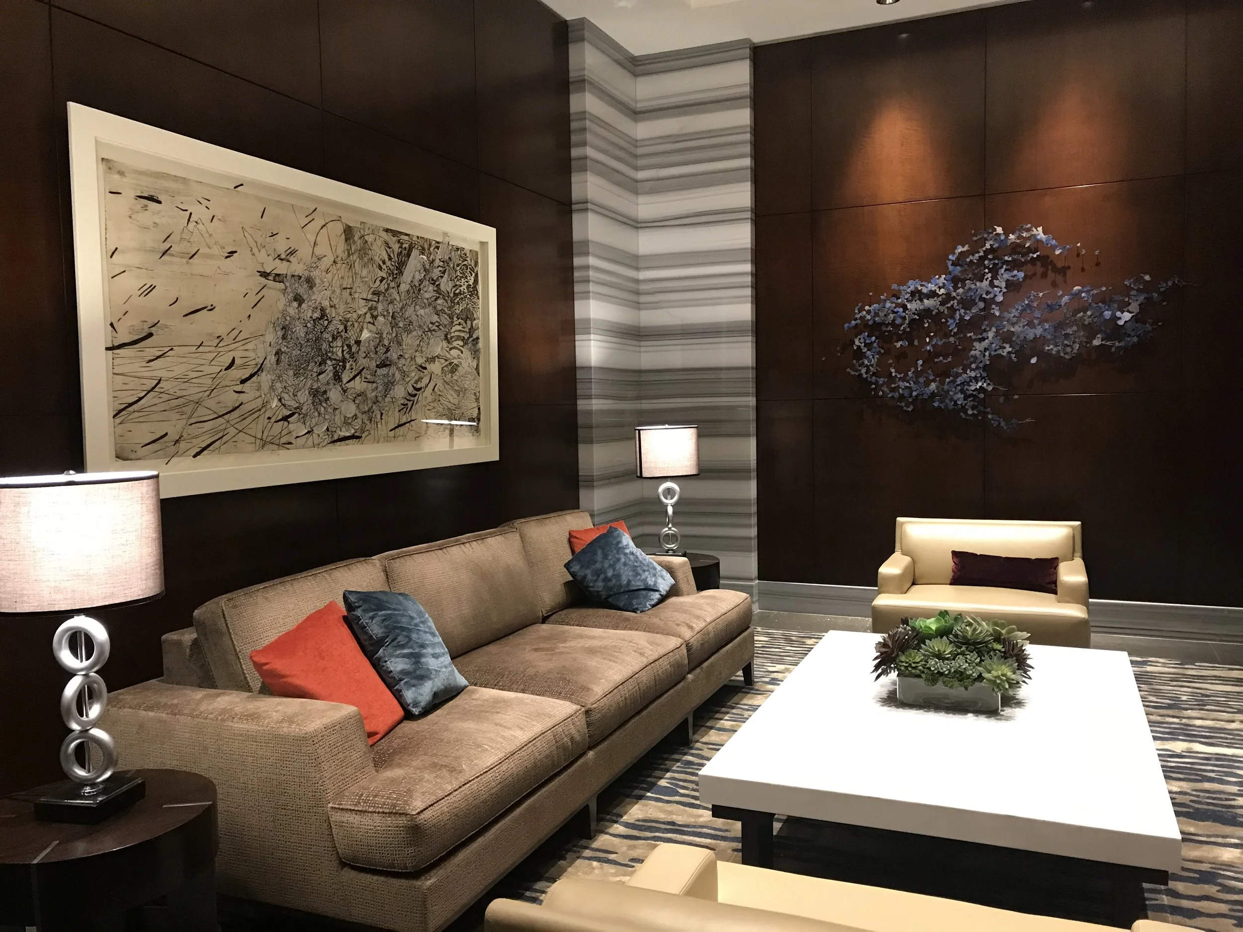 New York Apartment House lobby