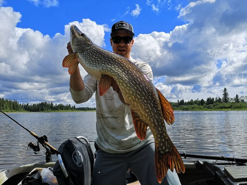Saskatchewan Trophy Pike Fishing at the Sanctuary:
