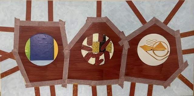Acrylic #327:   Taos
