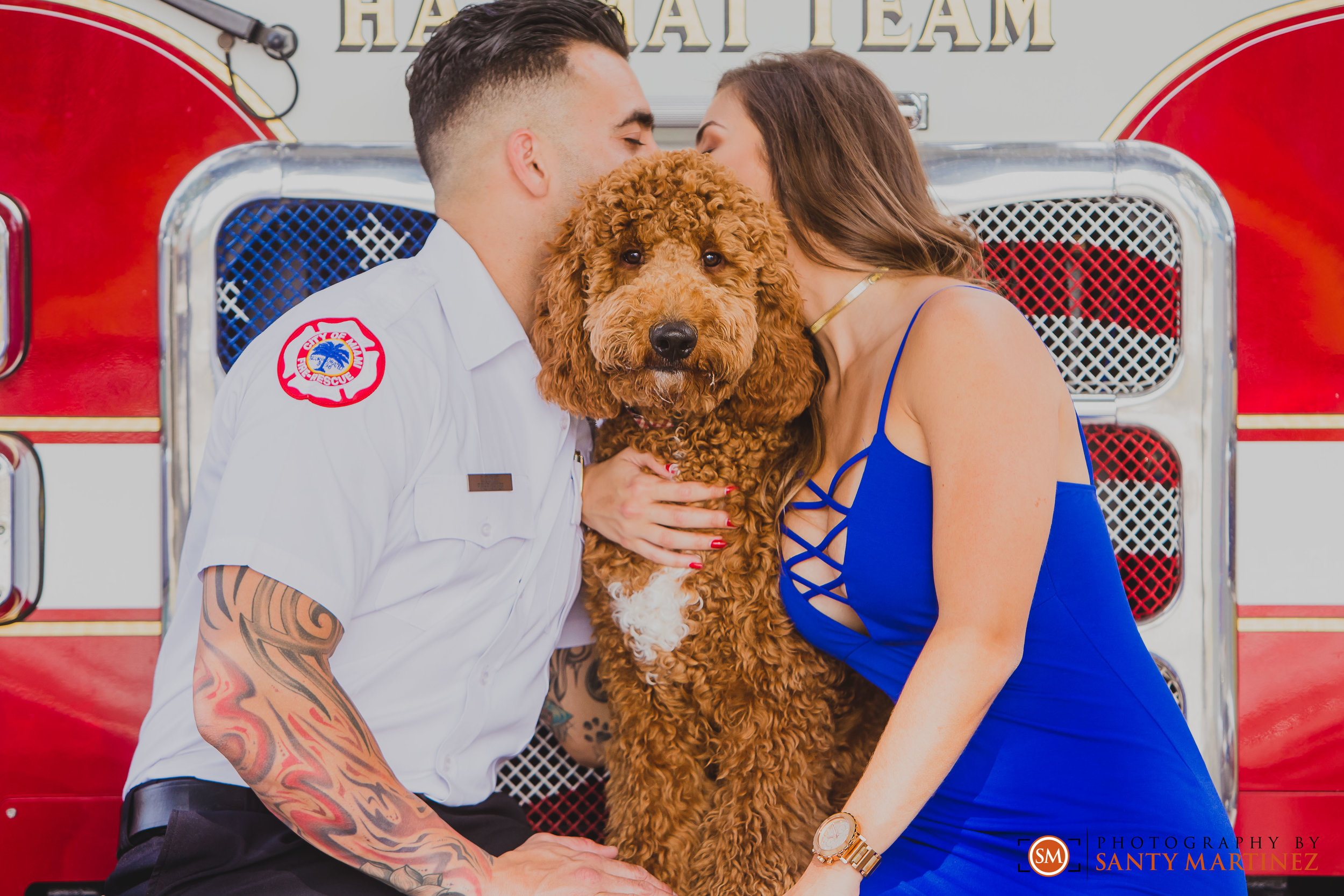 Miami Firefighter Engagement Session - Photography by Santy Martinez-5.jpg