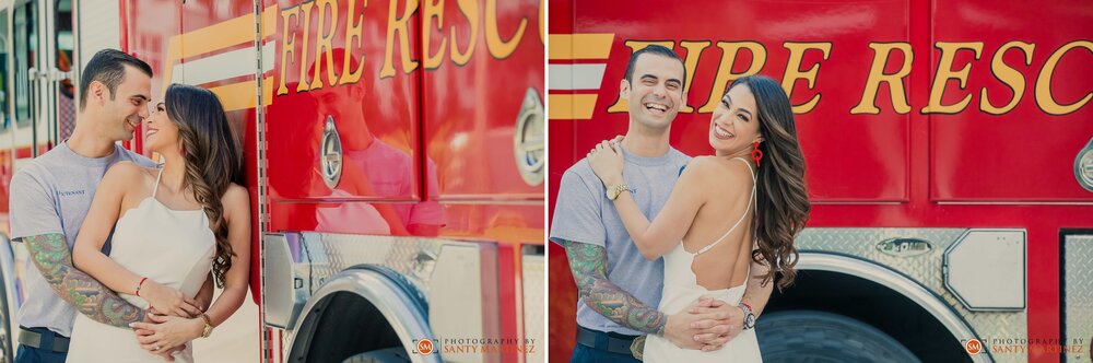 Miami - Firefighter - Engagement Session - Tree Tops Park - Santy Martinez 2.jpg