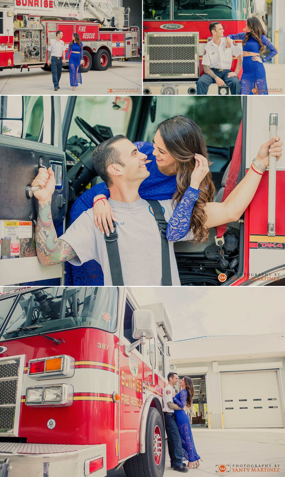 Miami - Firefighter - Engagement Session - Tree Tops Park - Santy Martinez 6.jpg