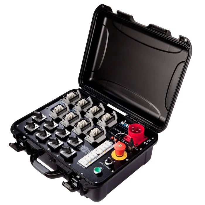 SRS 8 Channel Low voltage Hoist controller — Intense lighting