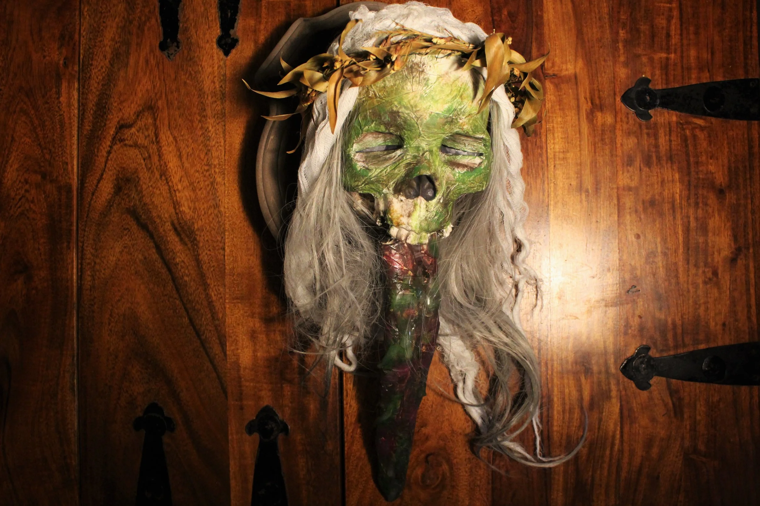  Mounted Wraith Head Trophy 