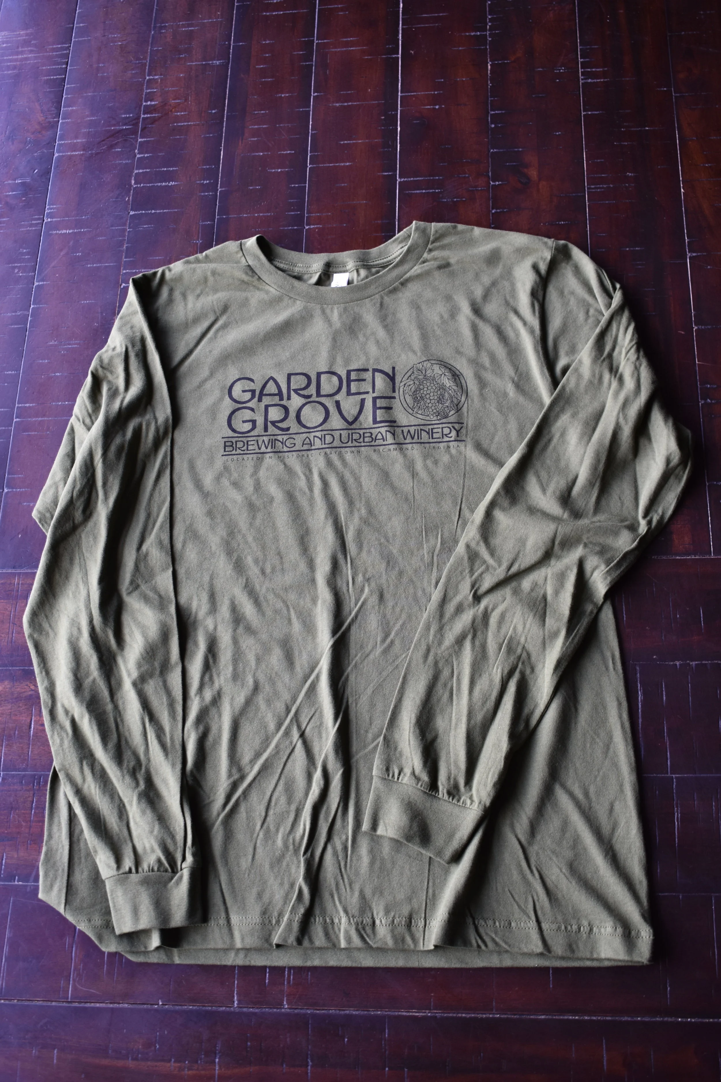 Olive Green Long Sleeve Shirt