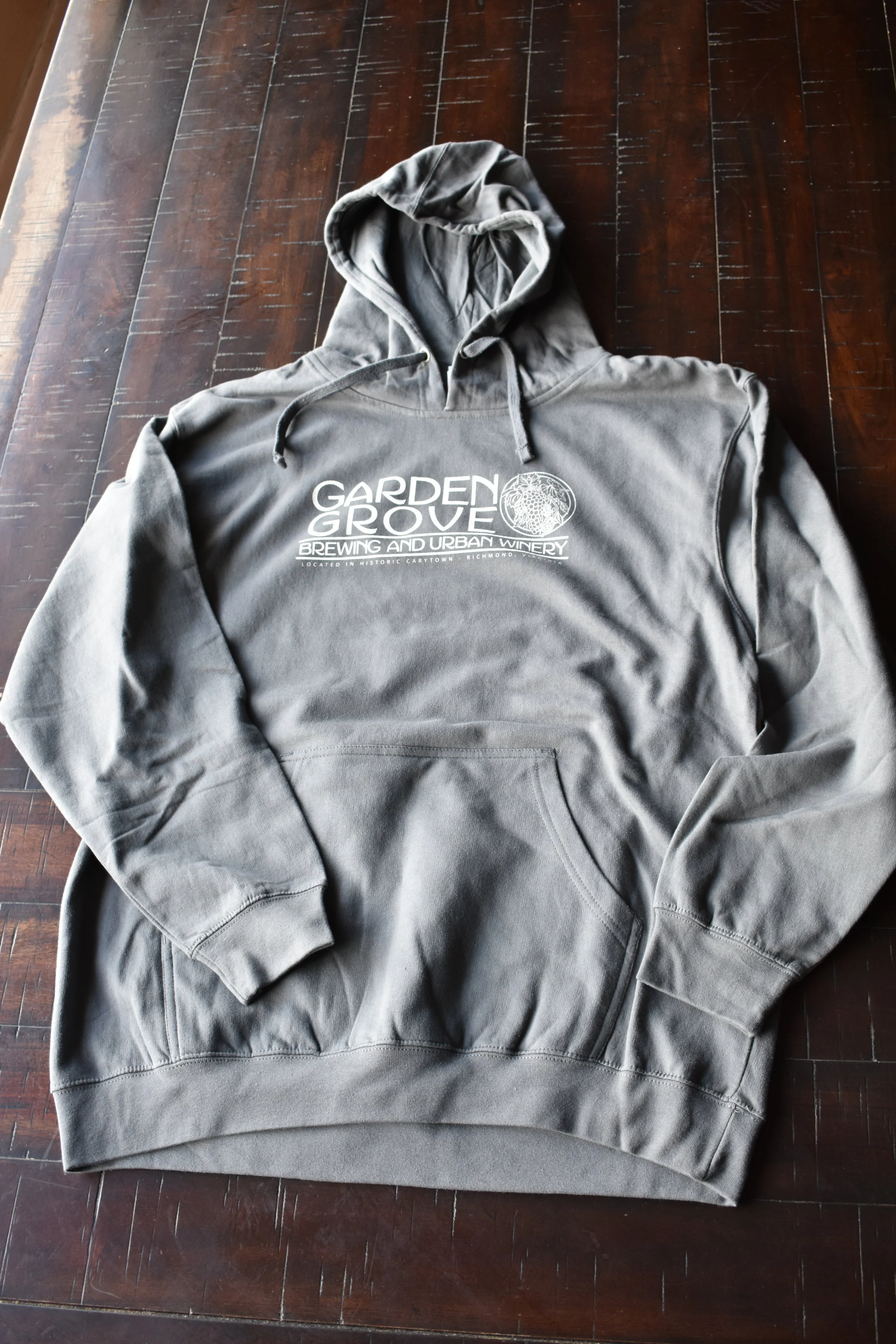 Gray Garden Grove Hoodie