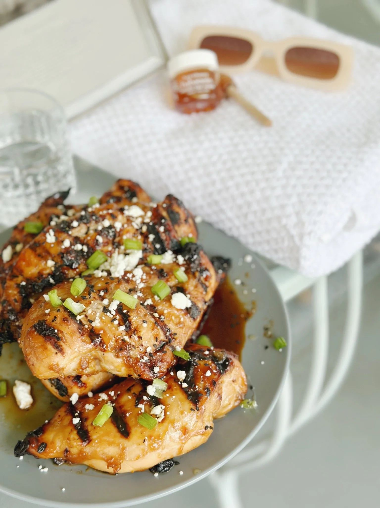 Grilled Hot Honey Teriyaki Chicken