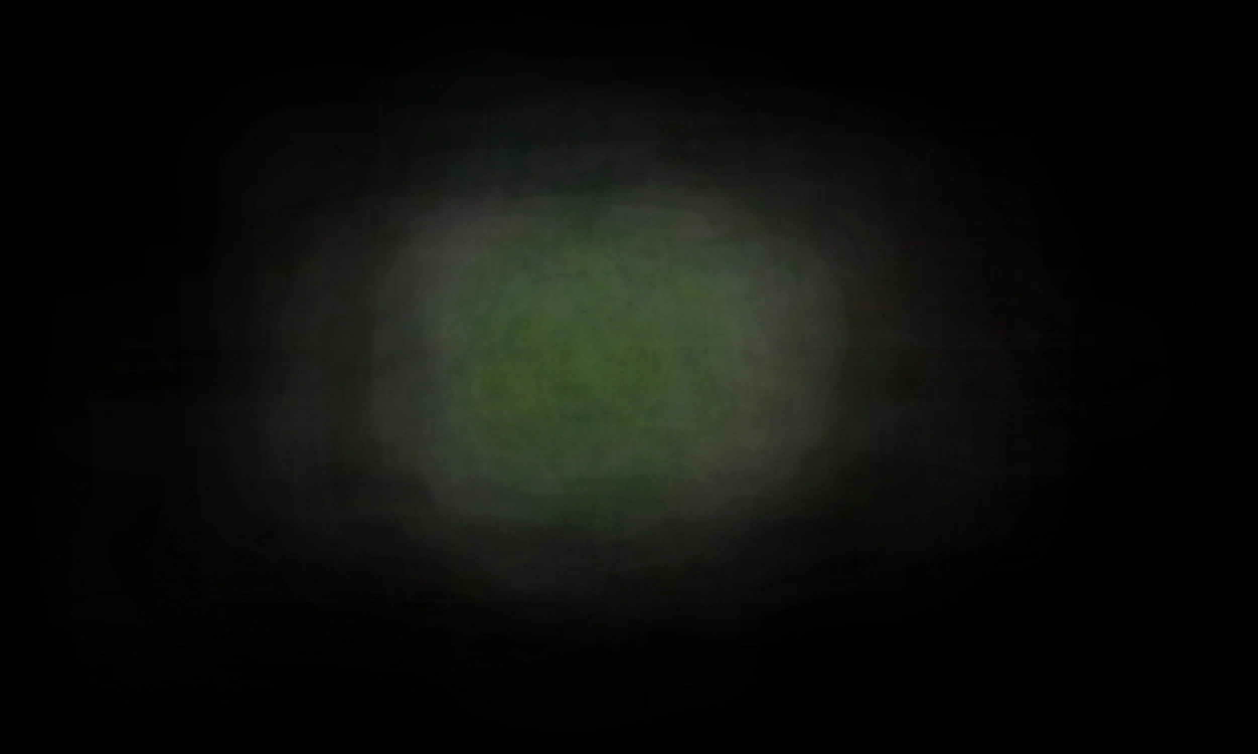 Green Astral Object(s) Archival Pigment Print 44" x 66", 2018