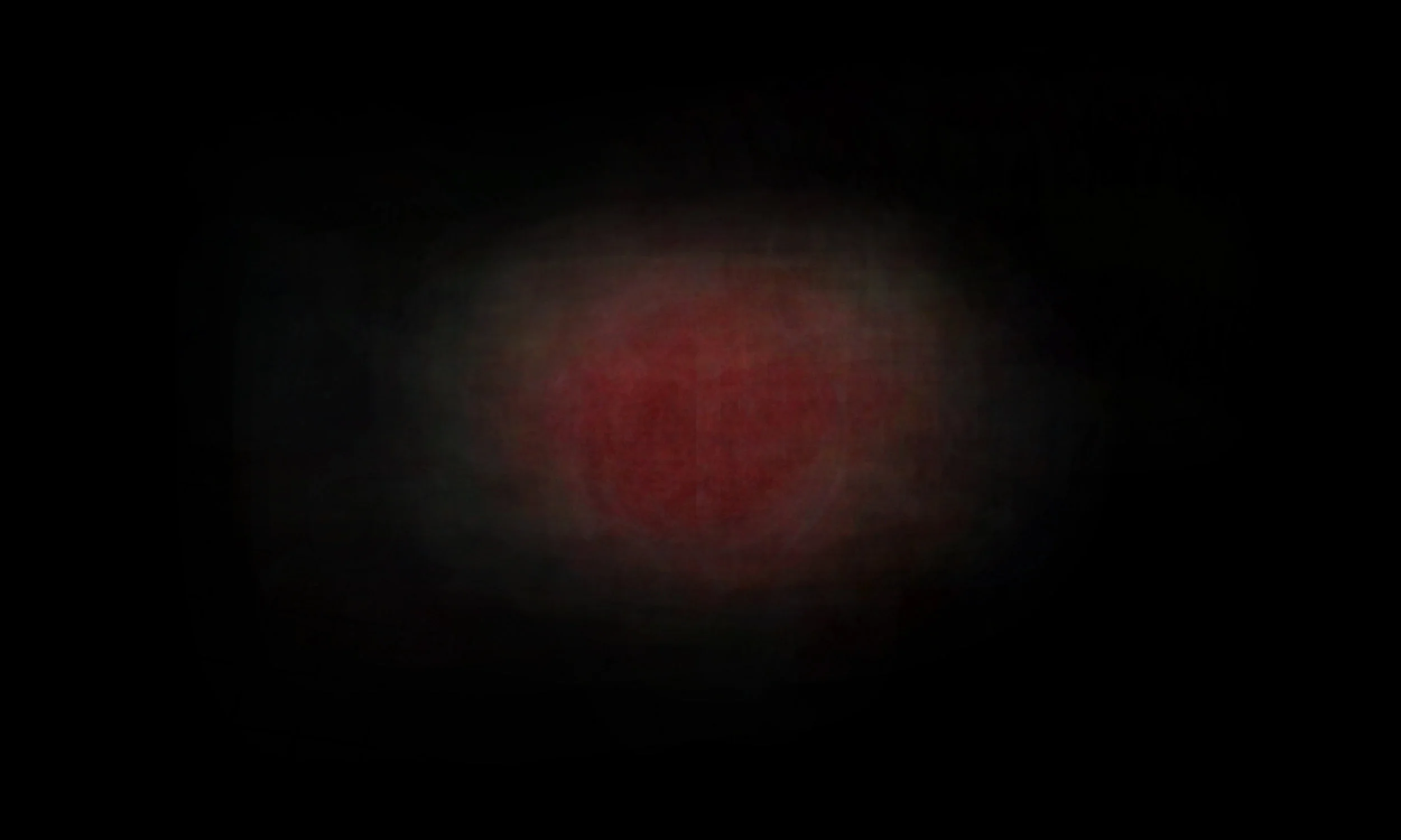 Red Astral Object(s) Archival Pigment Print 44" x 66", 2018.