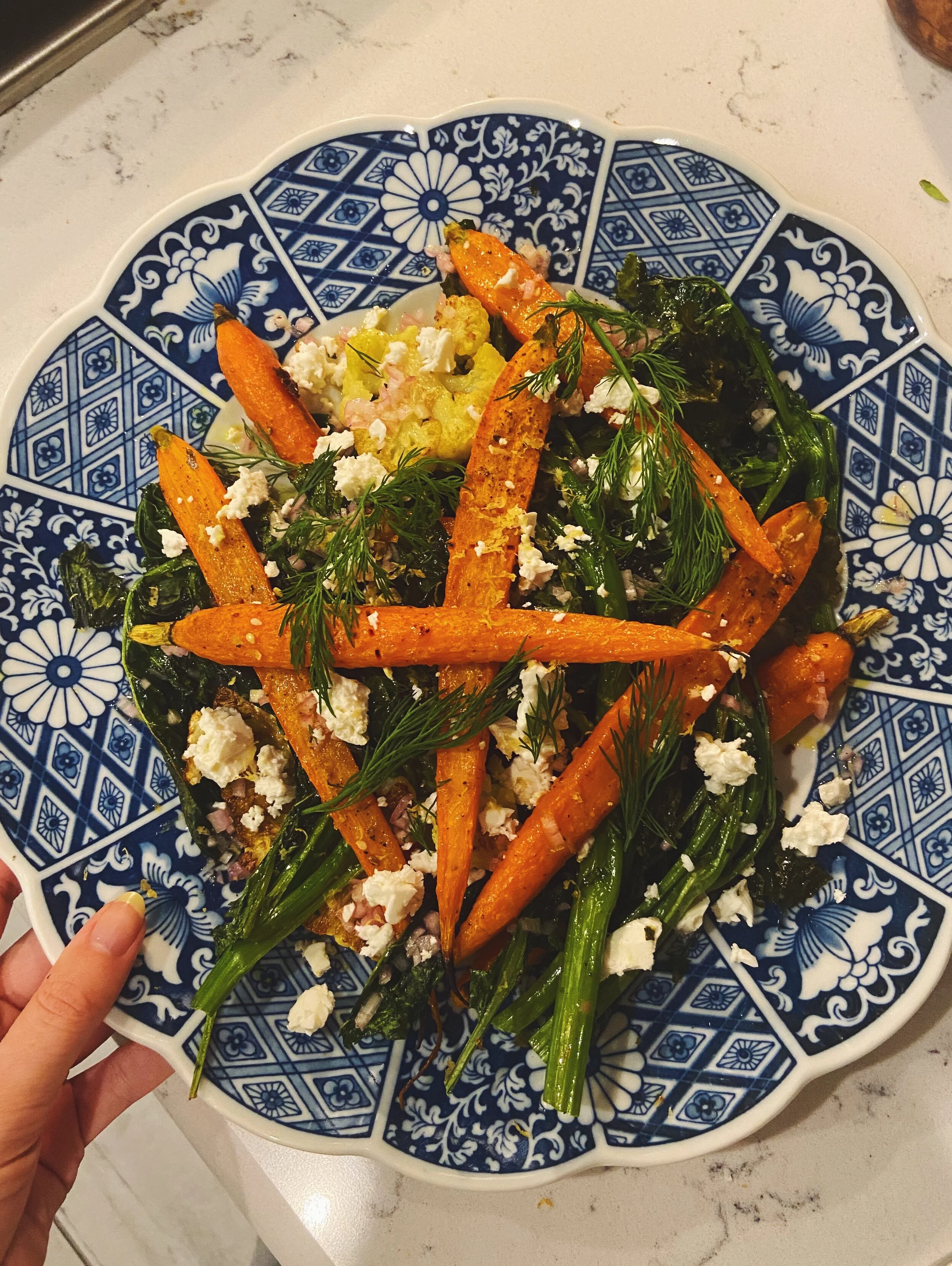 A Tiny Kitchen Vol. 002: Roasted Veg Salad
