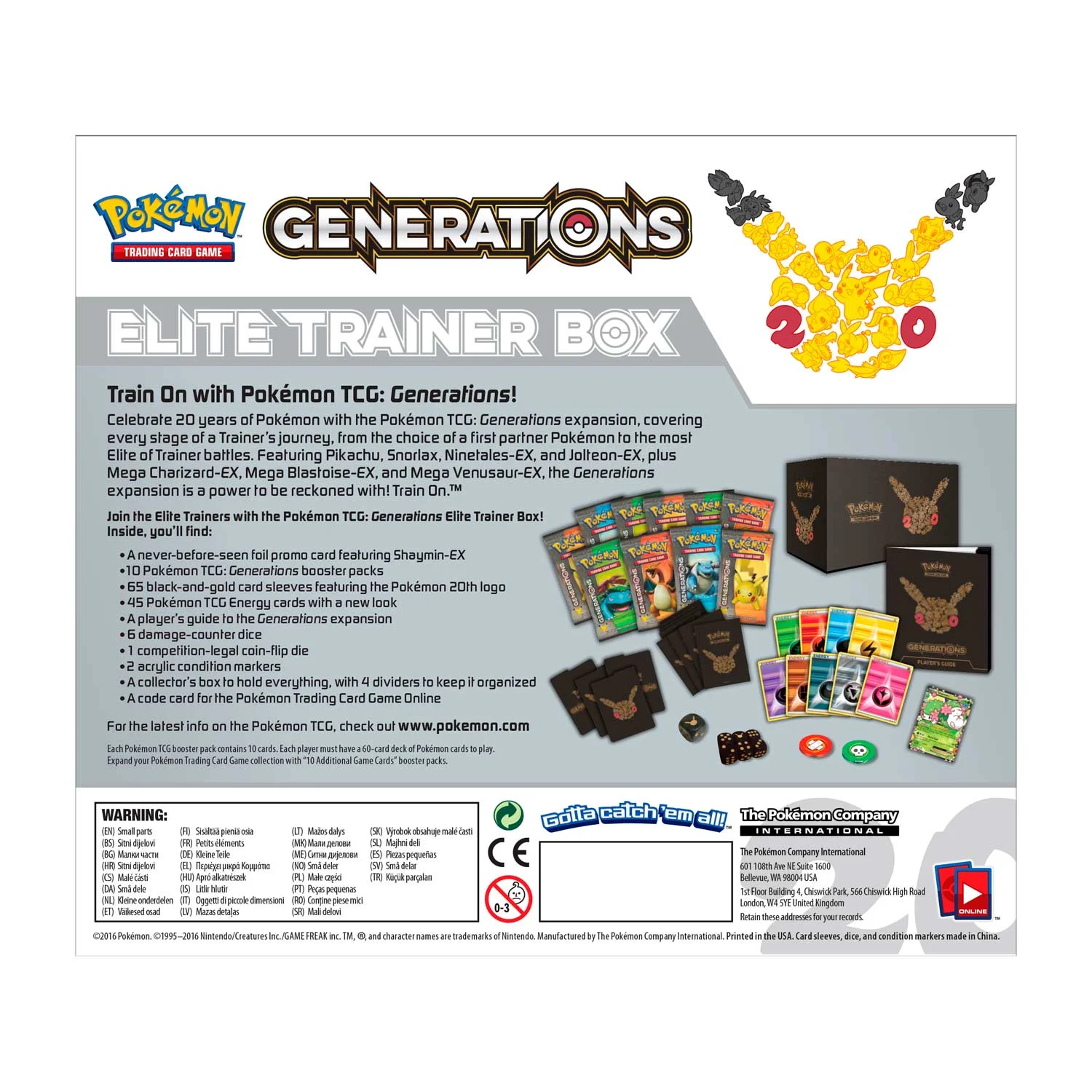 Generations Elite Trainer Box  Elite Trainer Boxes  Collect All Day NZ