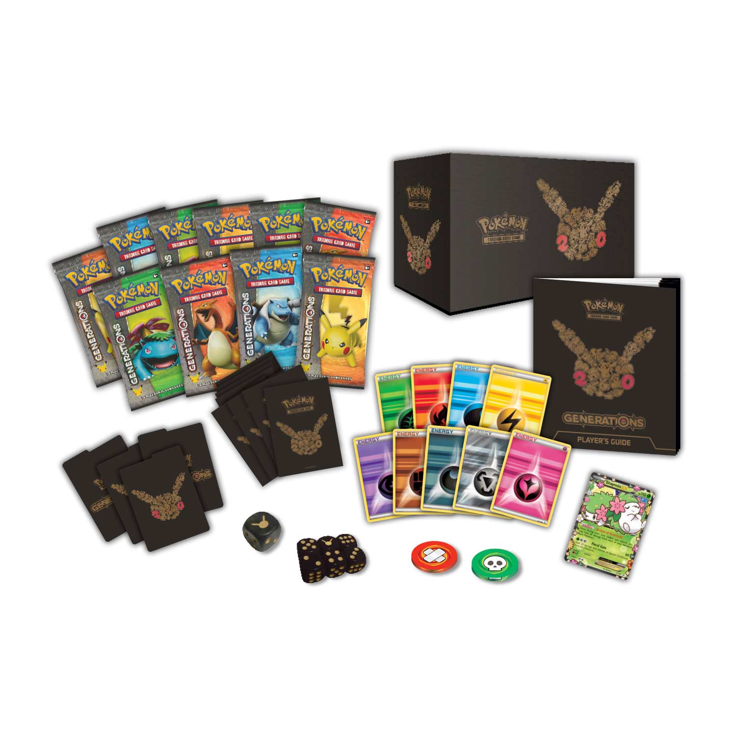 POKEMON TCG Shining Legends Elite Trainer Box 10 Sealed Booster Packs Cards