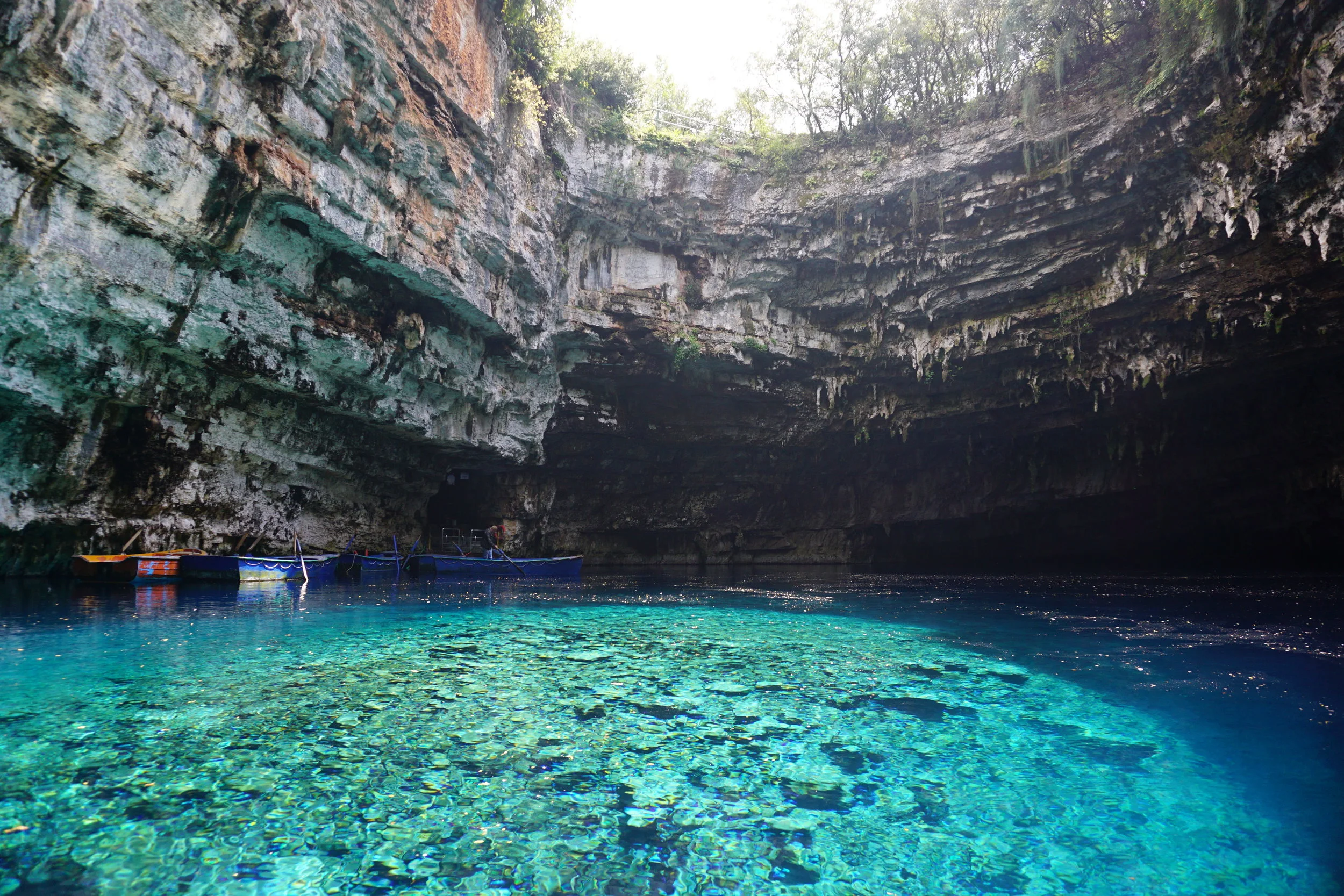 Melissani Cave