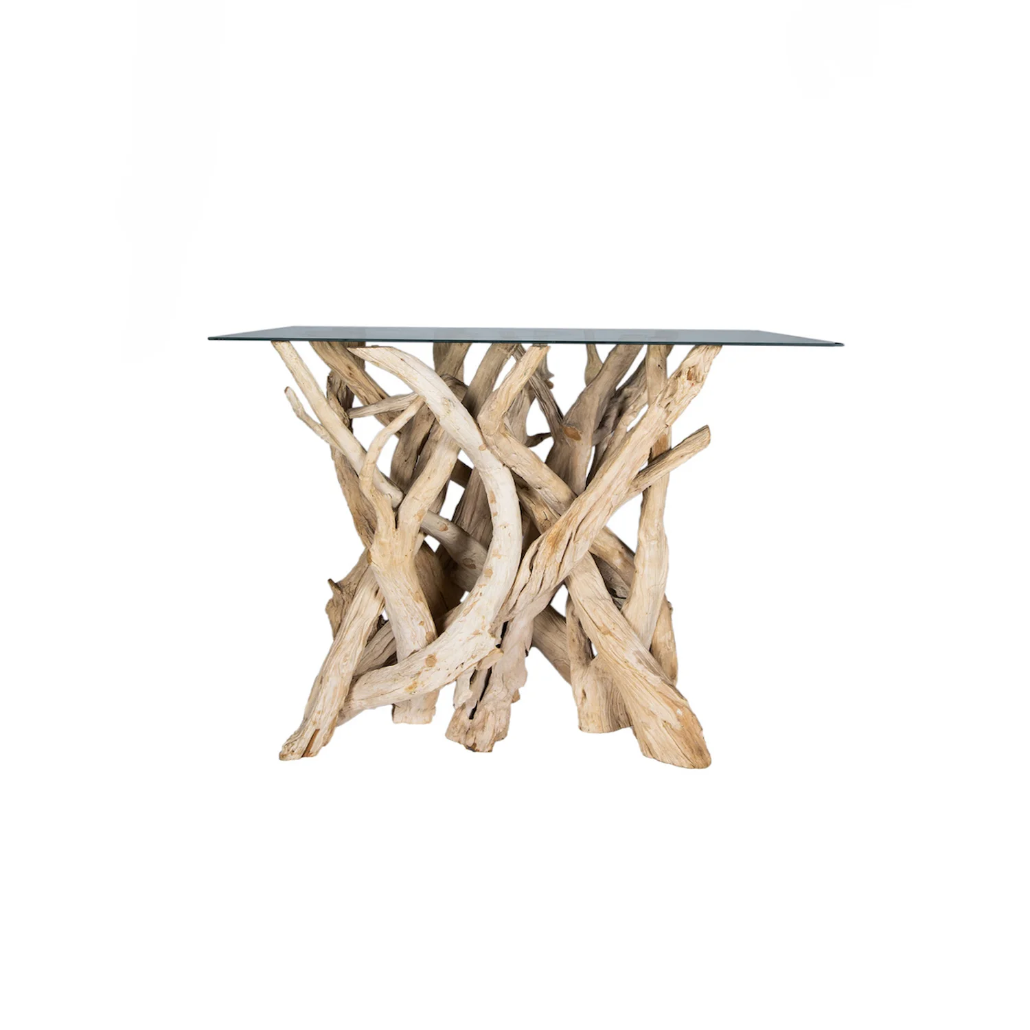 DRIFTWOOD CONSOLE TABLE — BLUEPRINT STUDIOS EVENT RENTALS SAN FRANCISCO