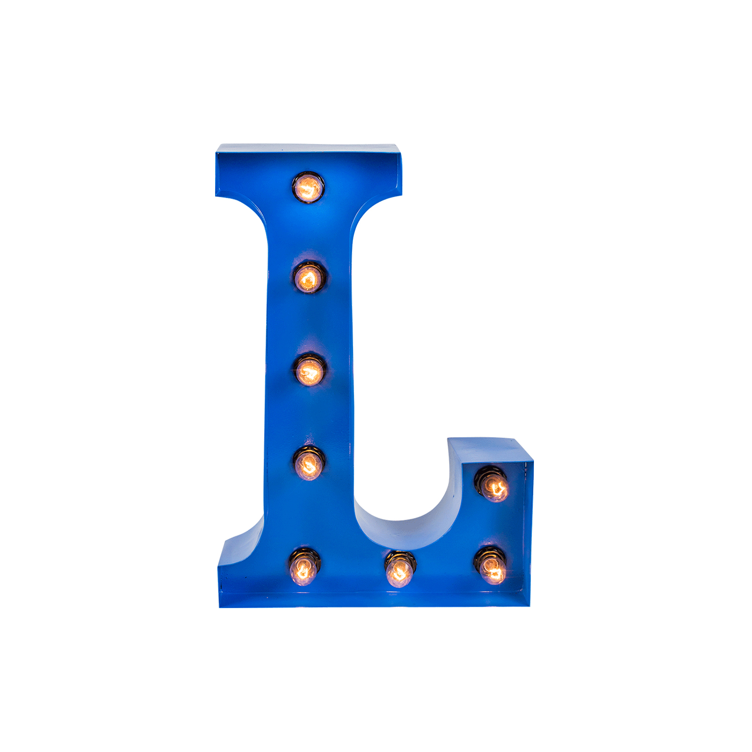 marquee letter l